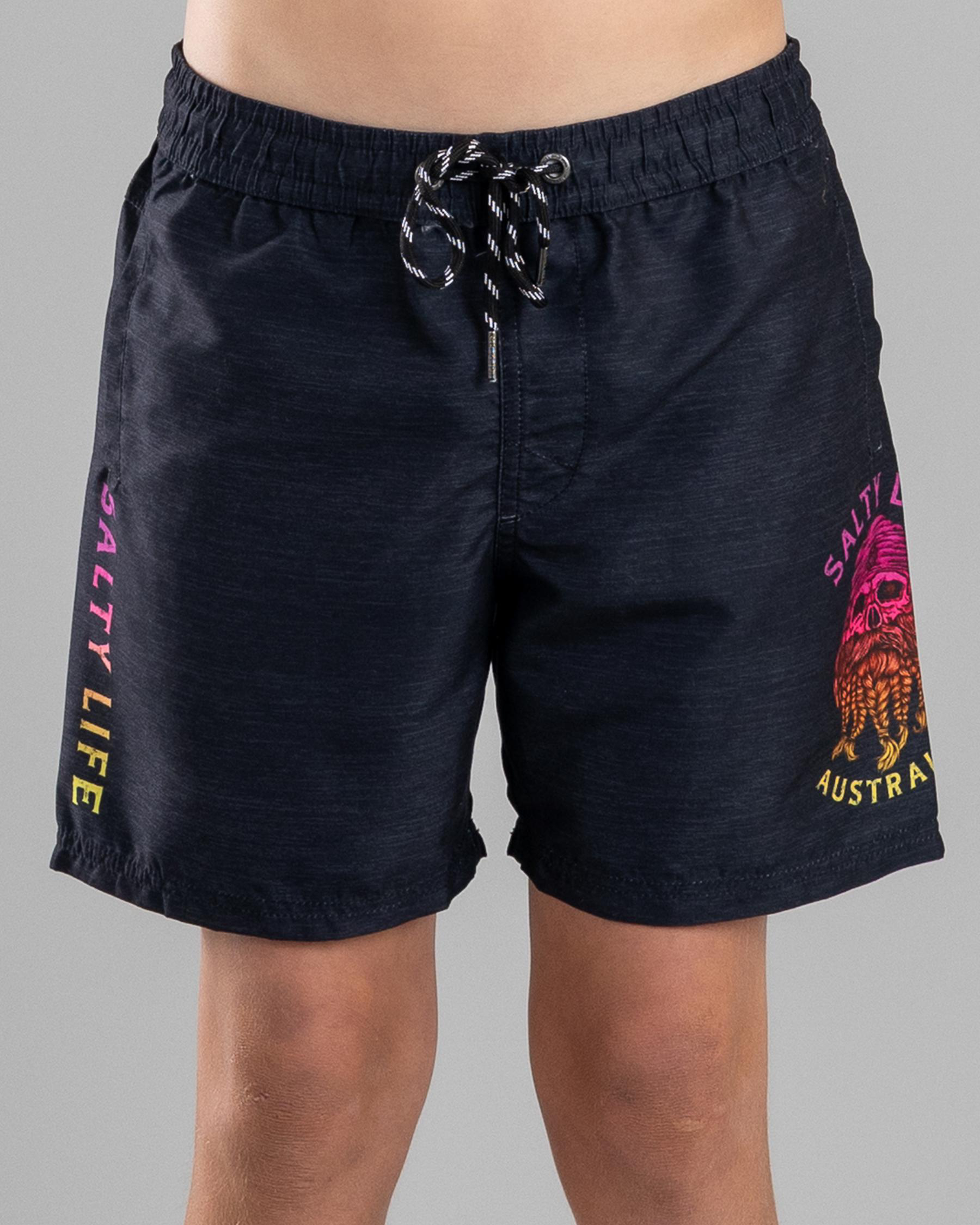 Captain Elastic Waist Shorts