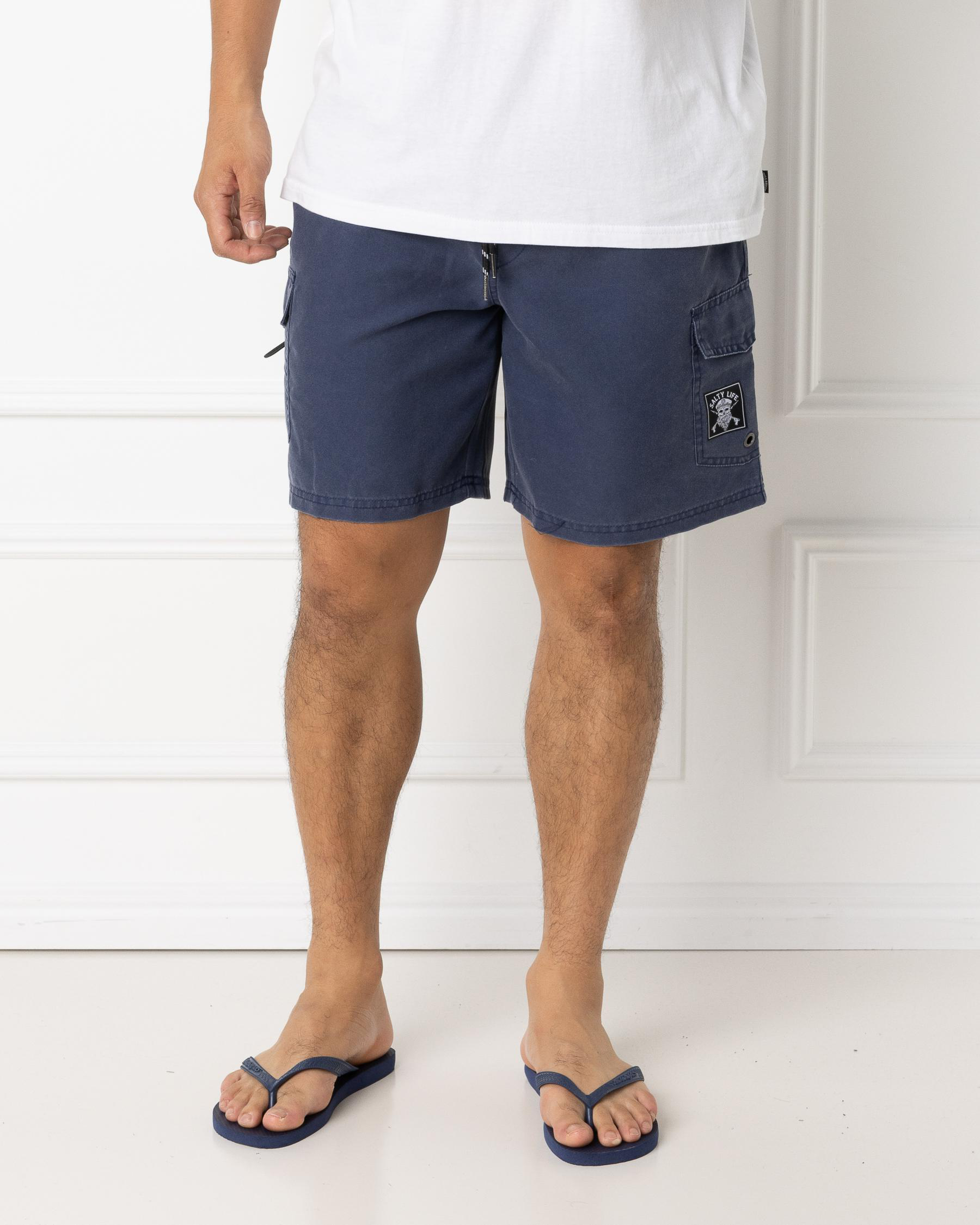 Oceanic Elastic Waist Shorts