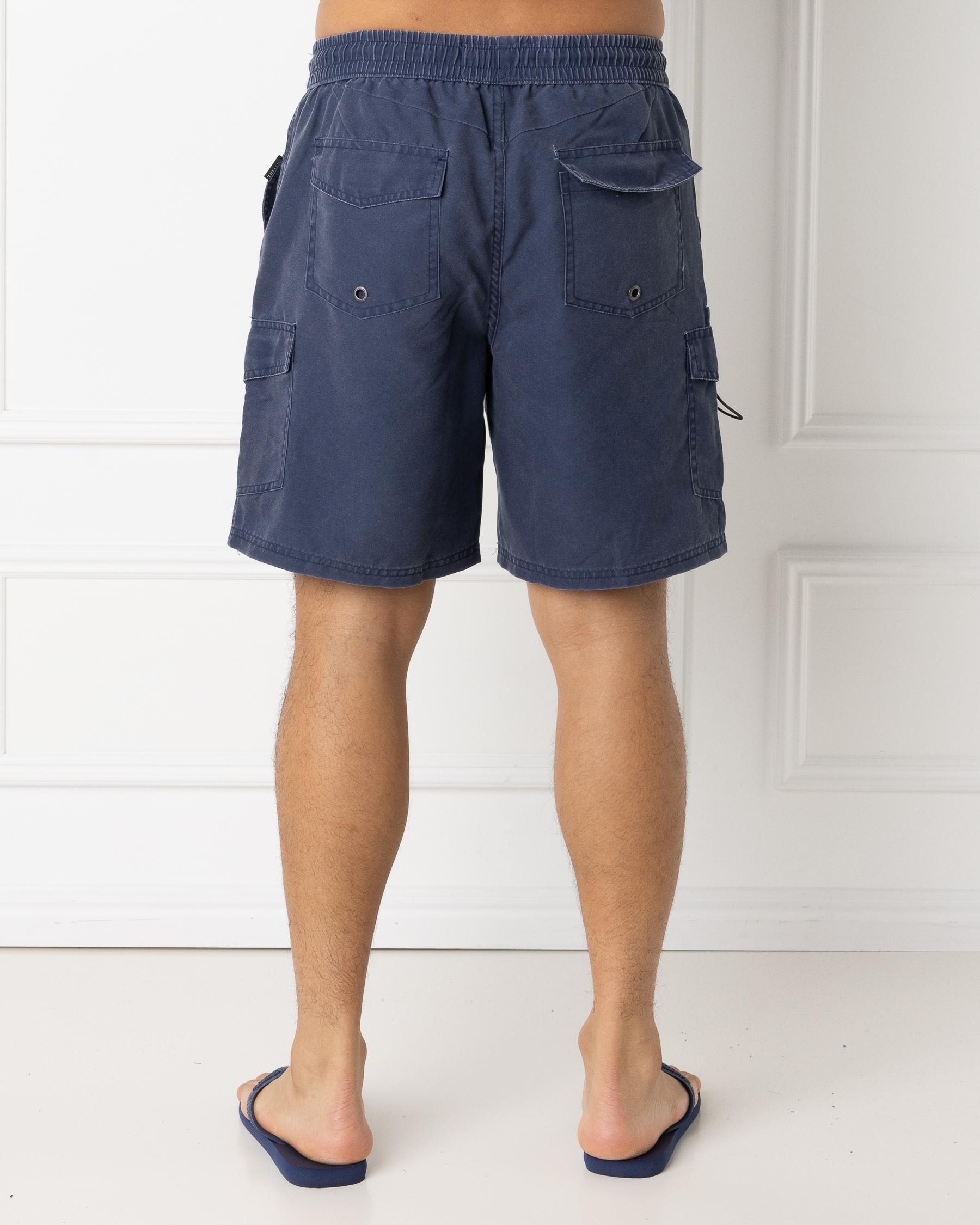 Oceanic Elastic Waist Shorts