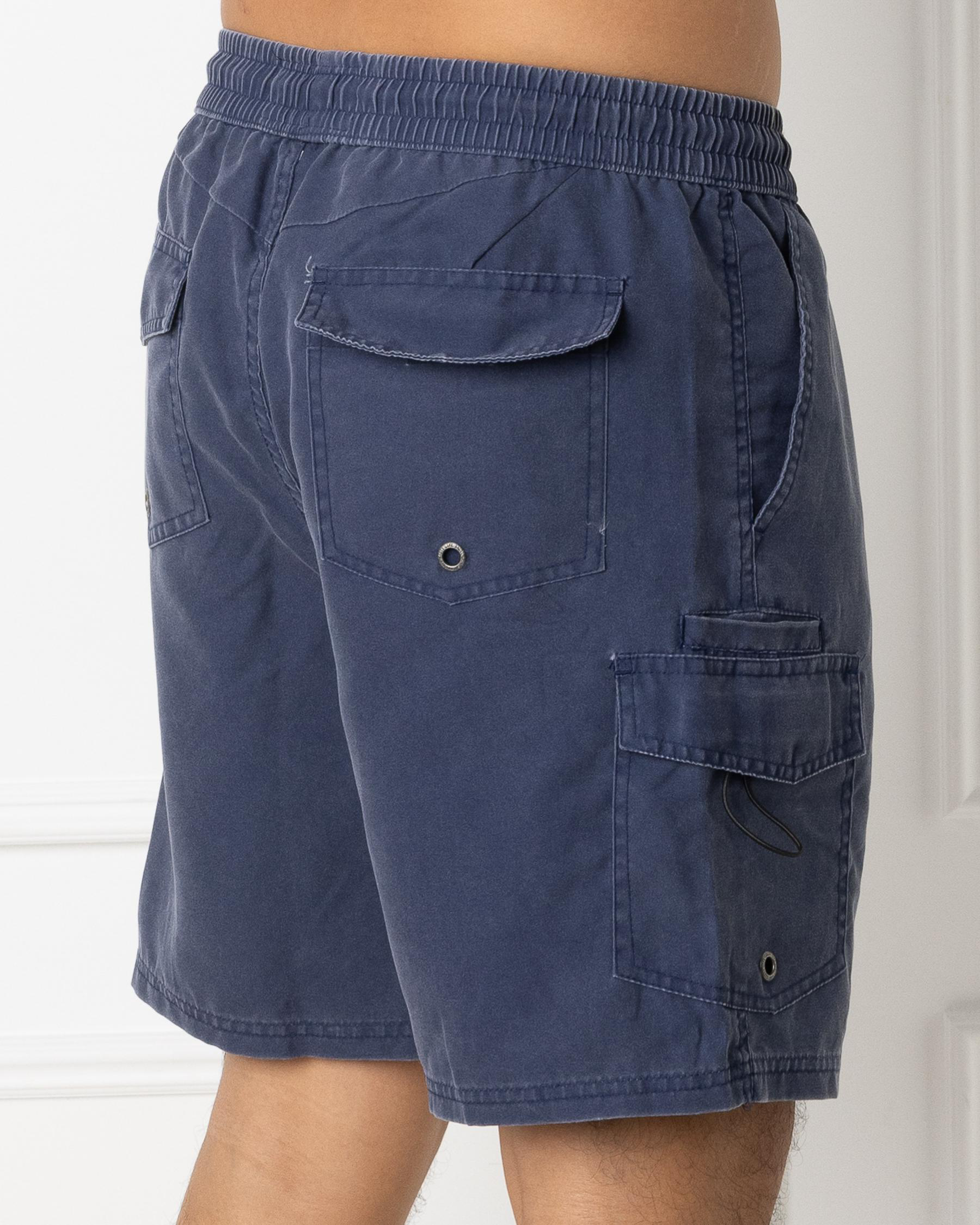 Oceanic Elastic Waist Shorts
