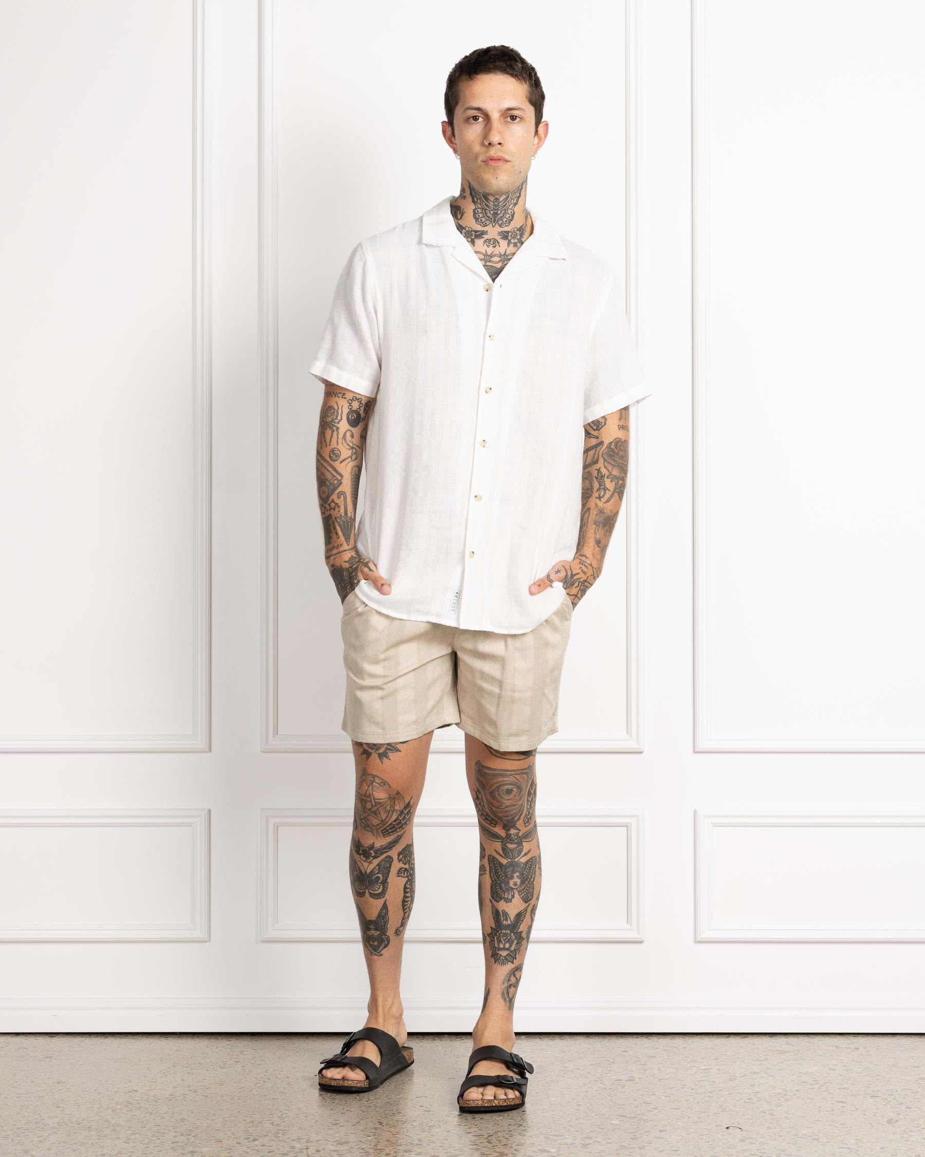 Niche Elastic Waist Shorts