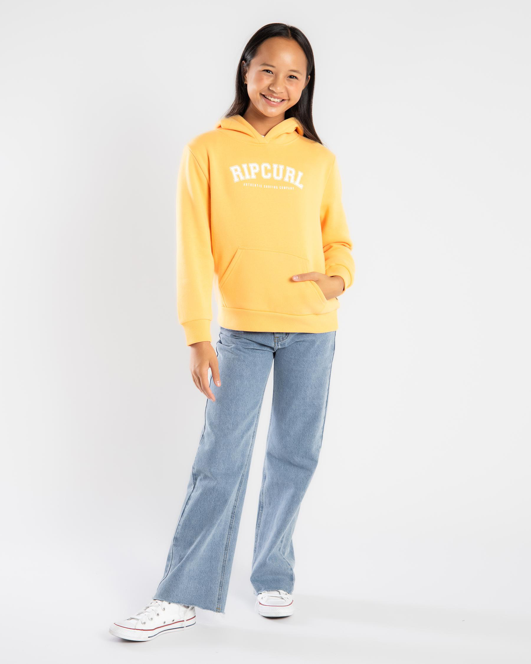 Girl's Varsity Print Hoodie