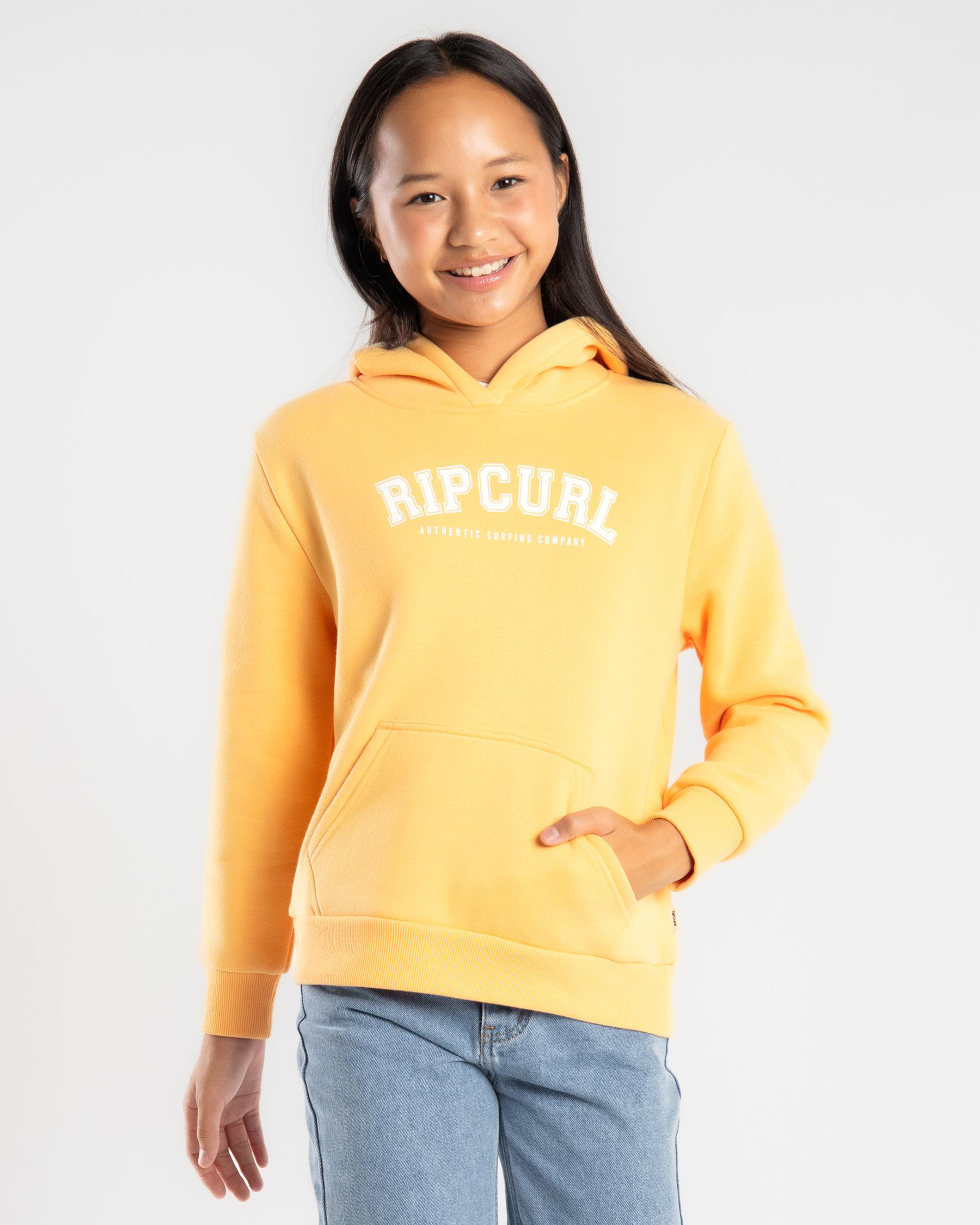 Girl's Varsity Print Hoodie