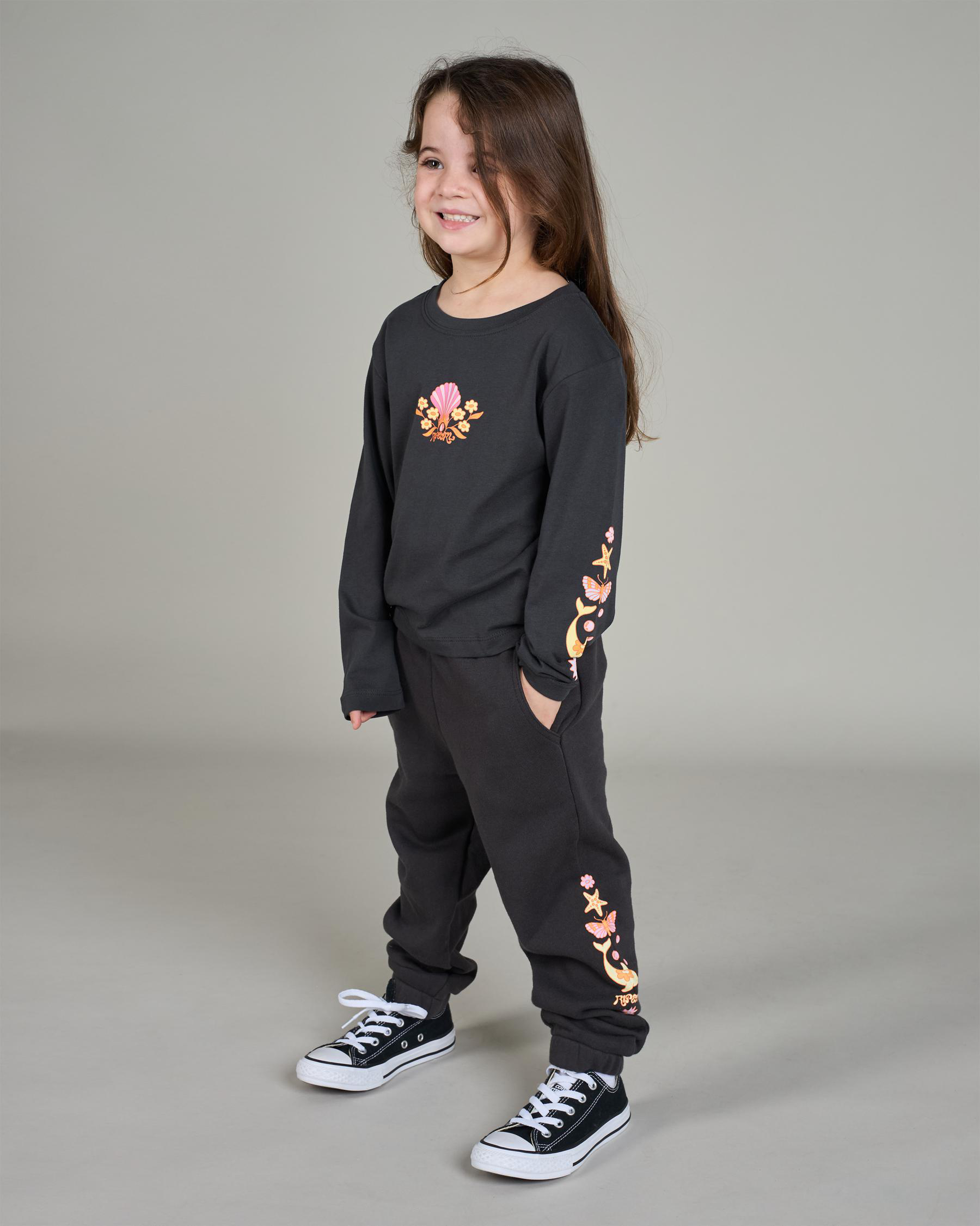 Toddlers' Rainbow Tropics Long Sleeve T-Shirt