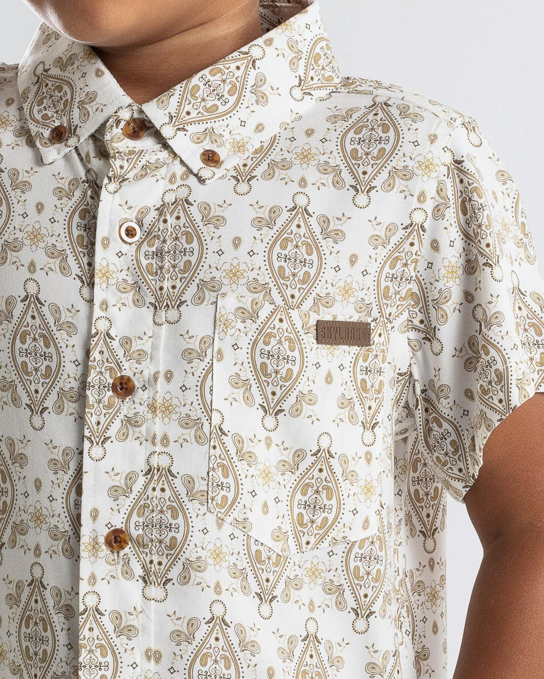 Toddlers' Script Short Sleeve Shirt