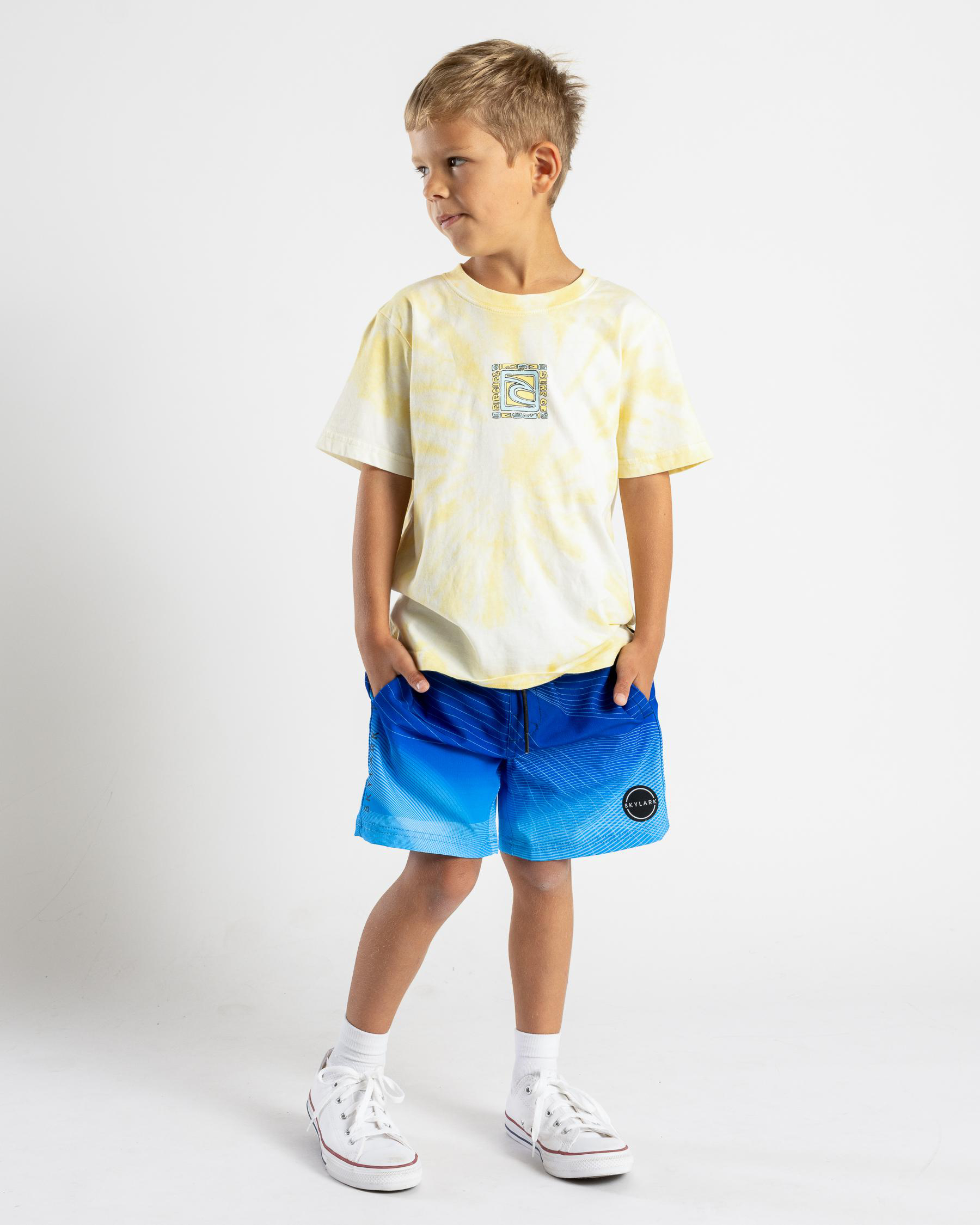 Toddlers' Detection Elastic Waist Shorts
