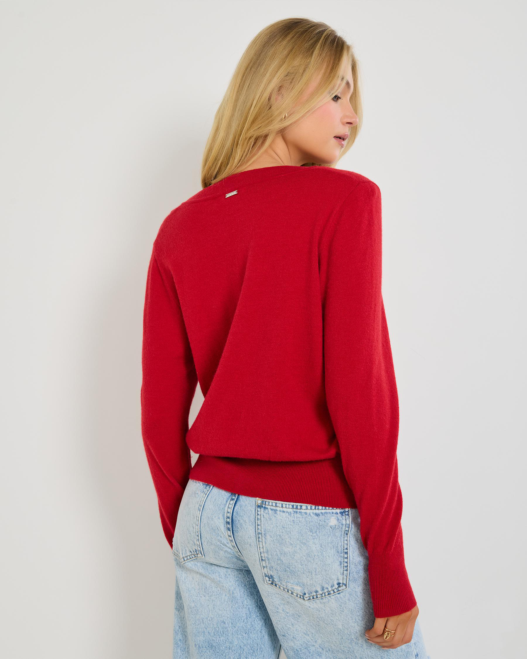 Lydia V Neck Knit Jumper
