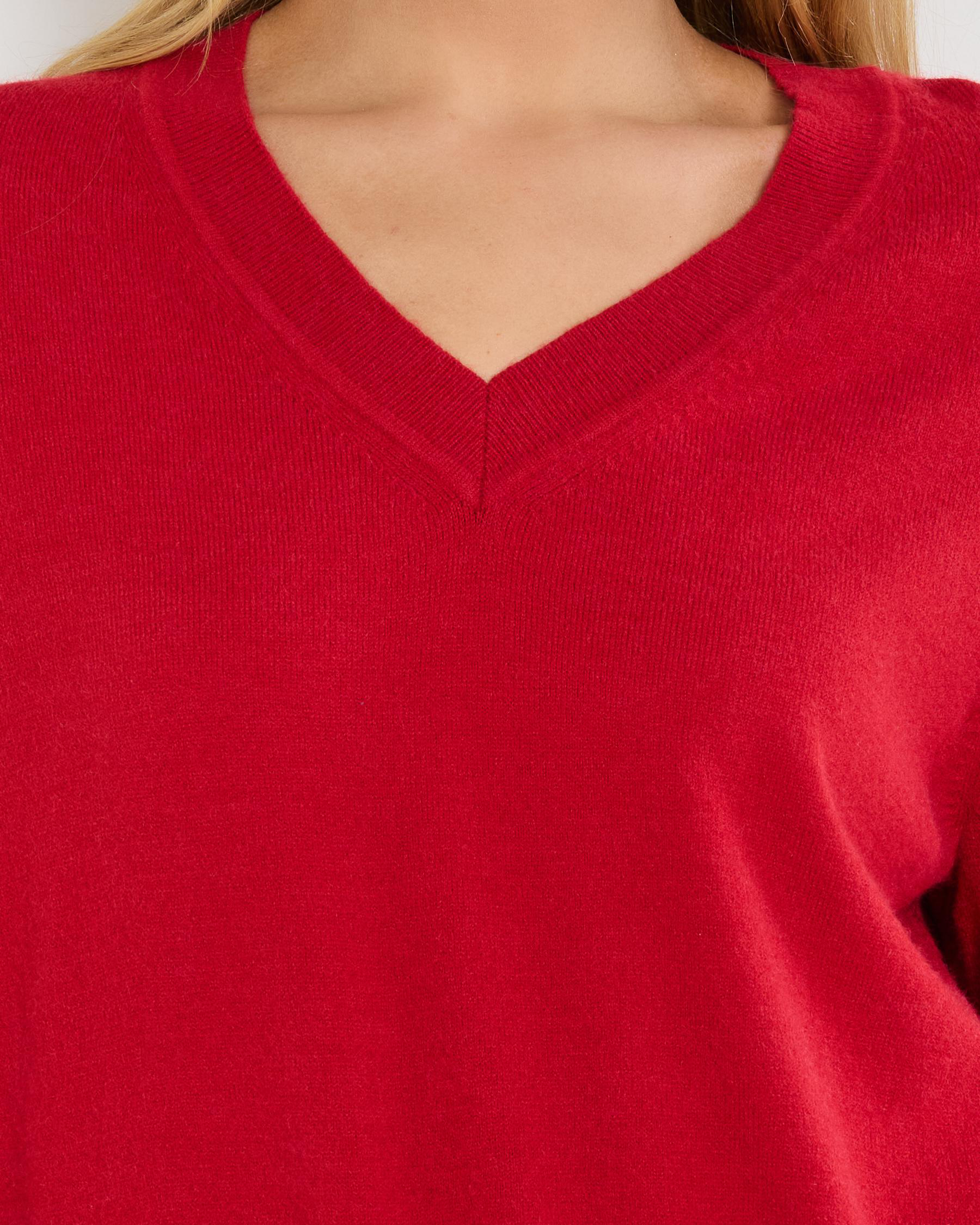 Lydia V Neck Knit Jumper