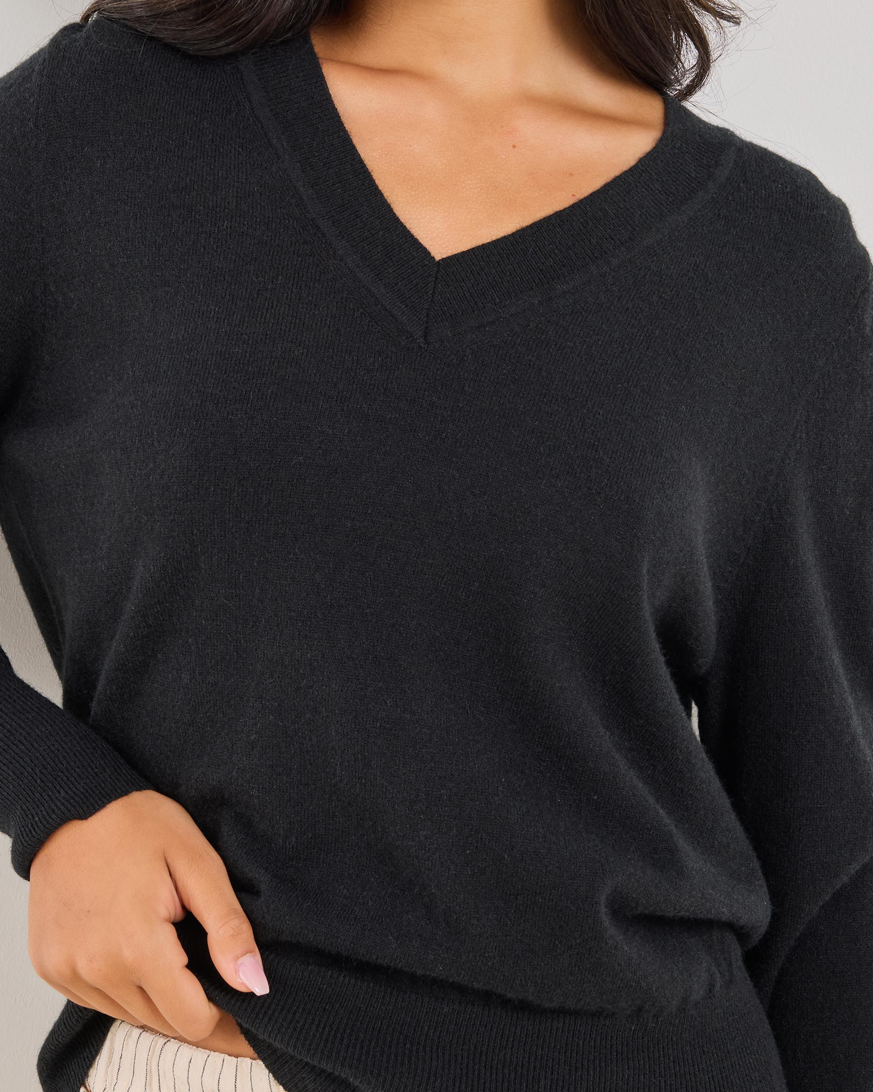 Lydia V Neck Knit Jumper