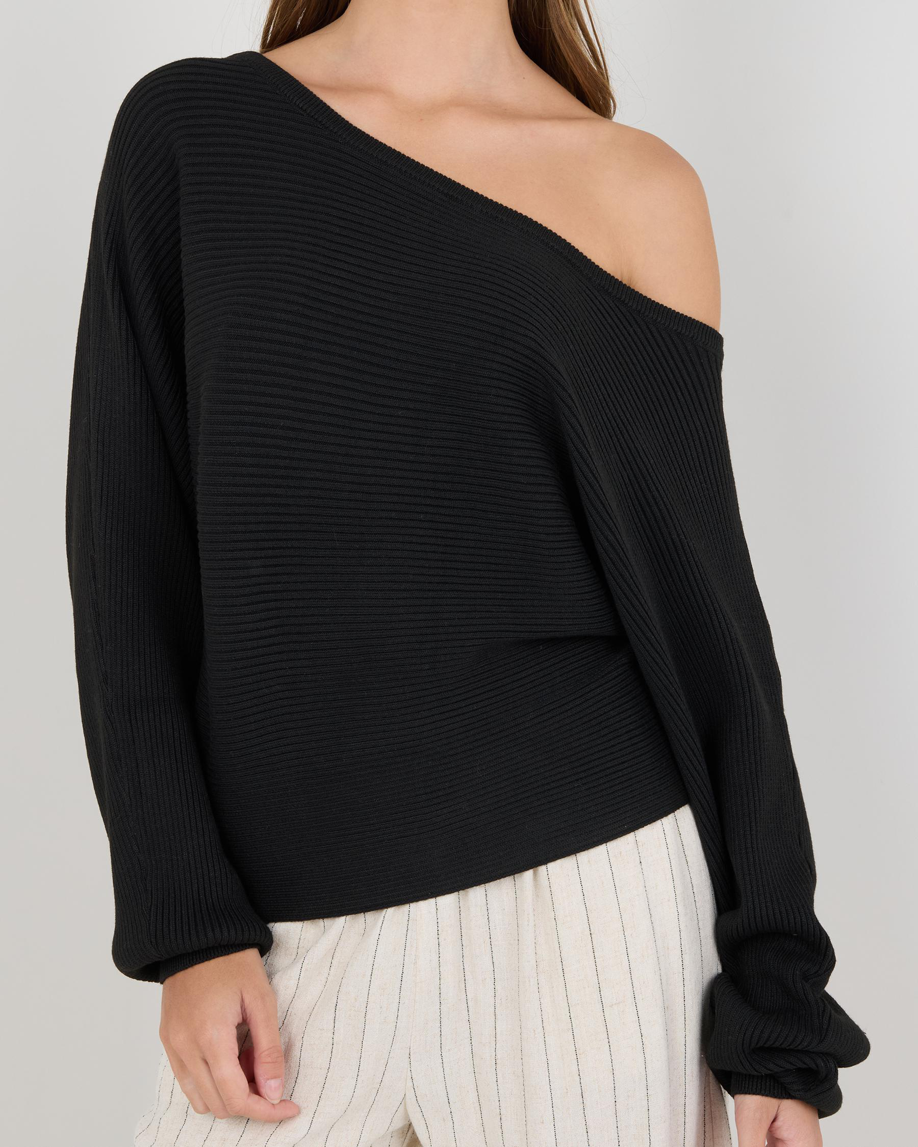 Ophelia Off Shoulder Knit Jumper