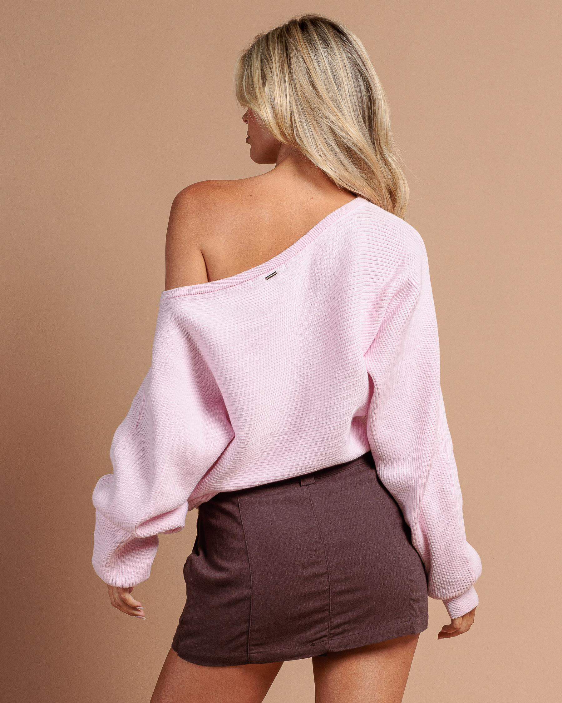 Ophelia Off Shoulder Knit Jumper