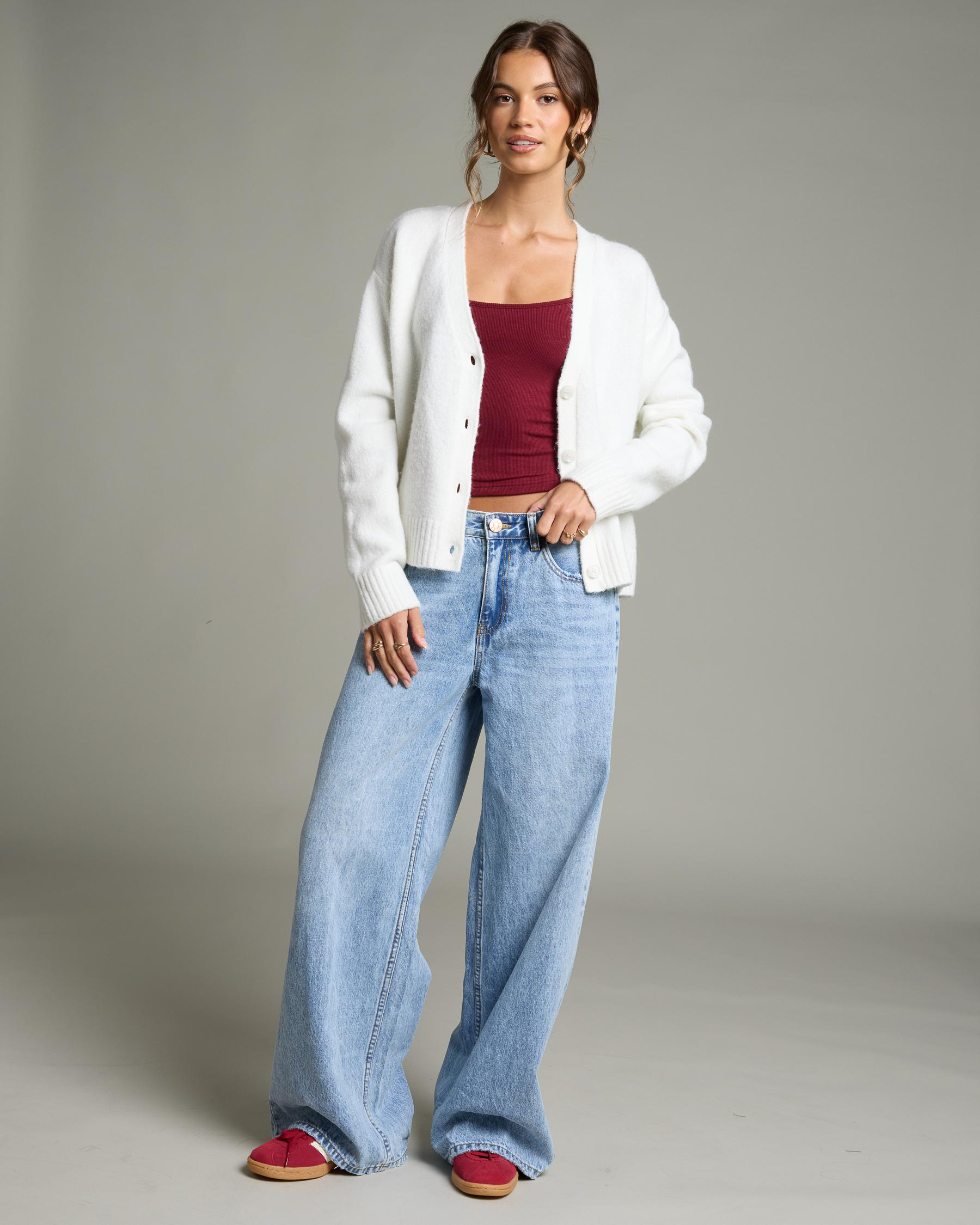 Grandpa Knit Cardigan