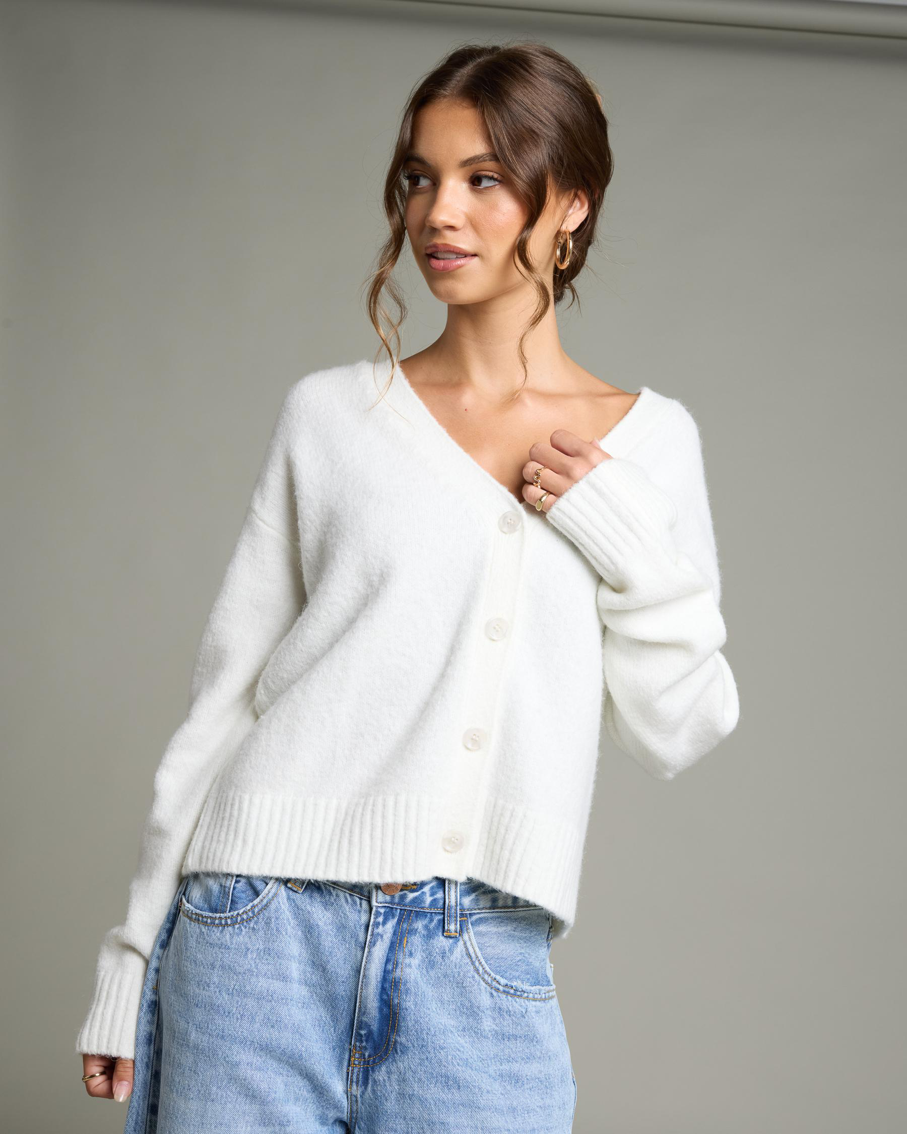 Grandpa Knit Cardigan