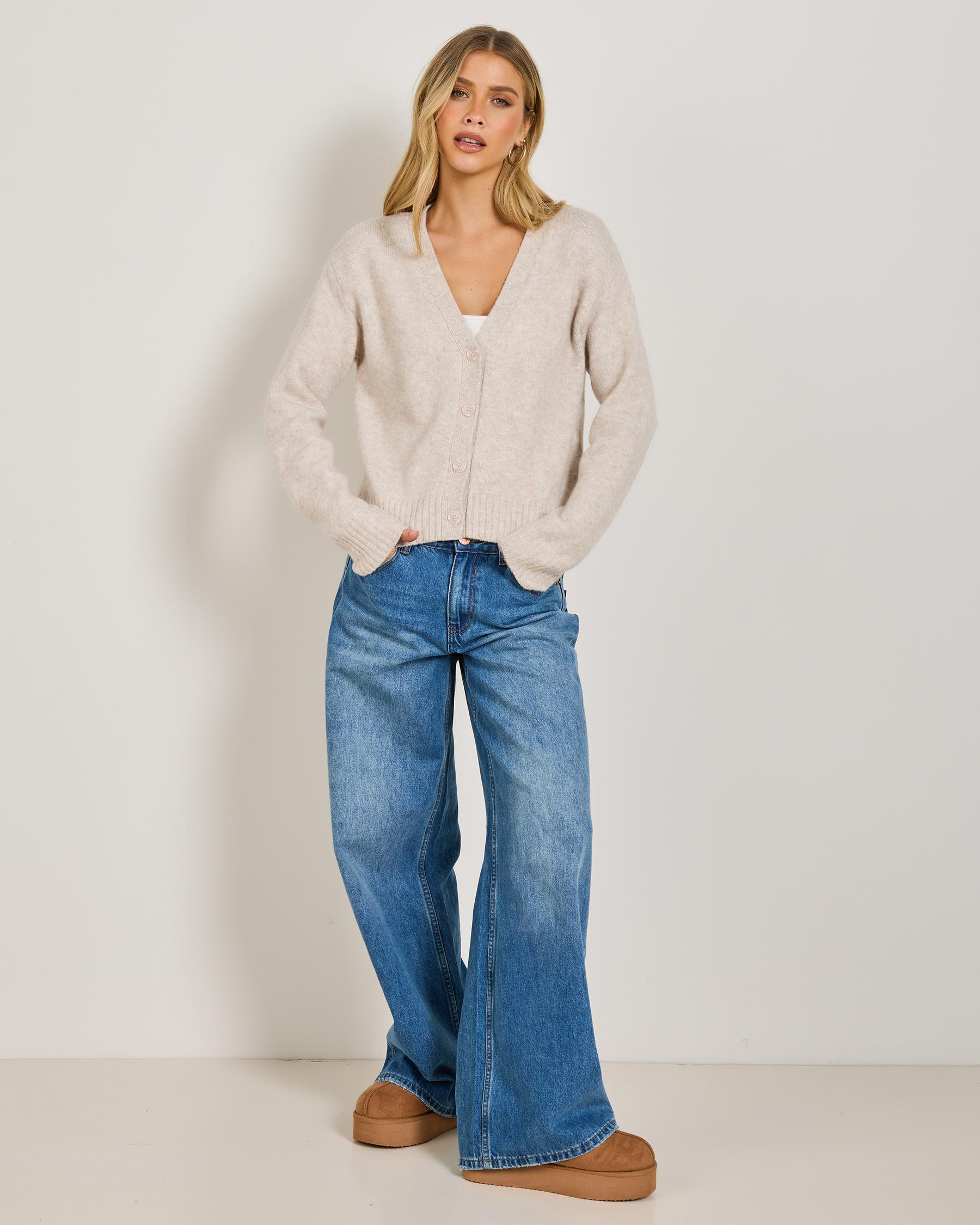 Grandpa Knit Cardigan