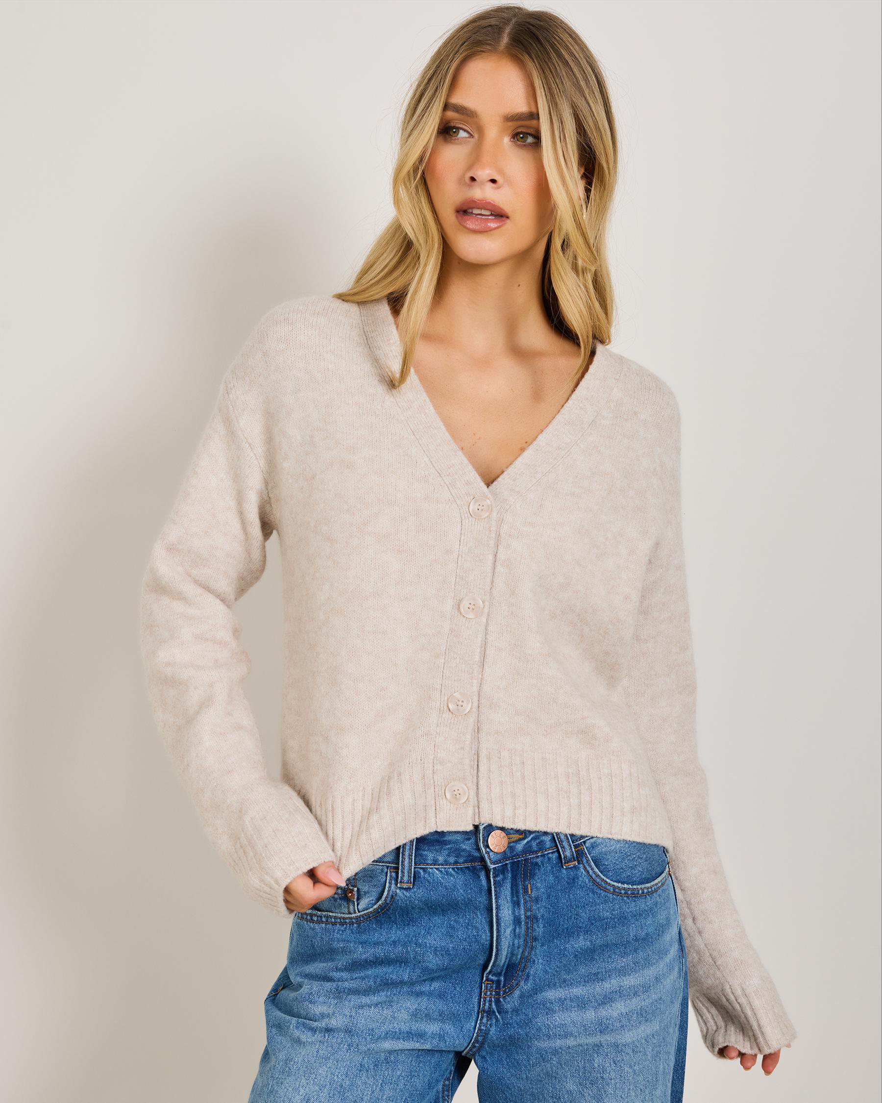 Grandpa Knit Cardigan