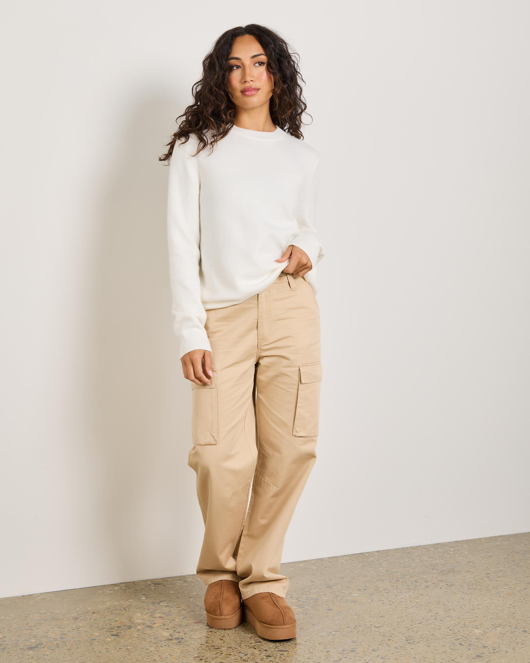 Calypso Crew Neck Knit Jumper