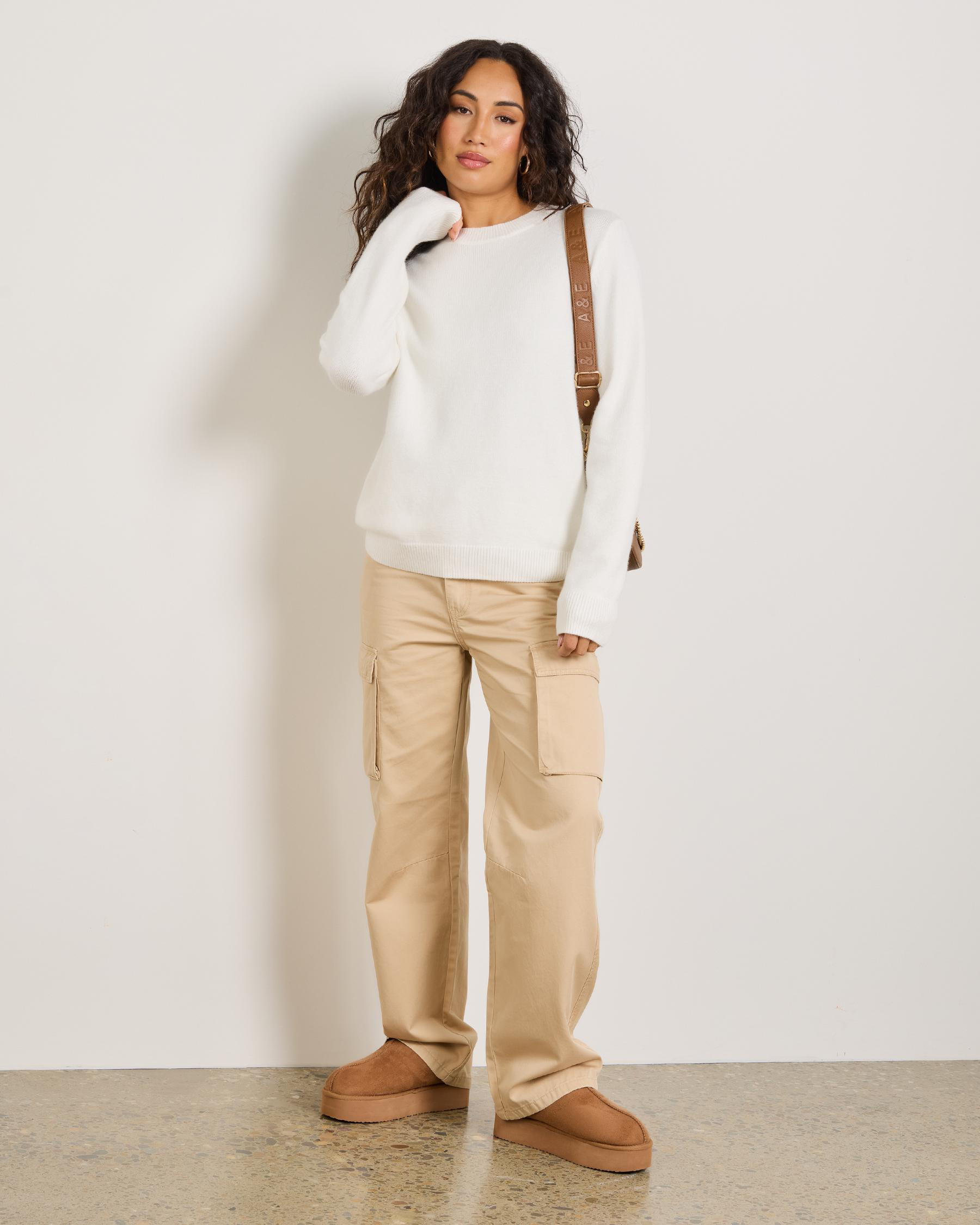 Calypso Crew Neck Knit Jumper