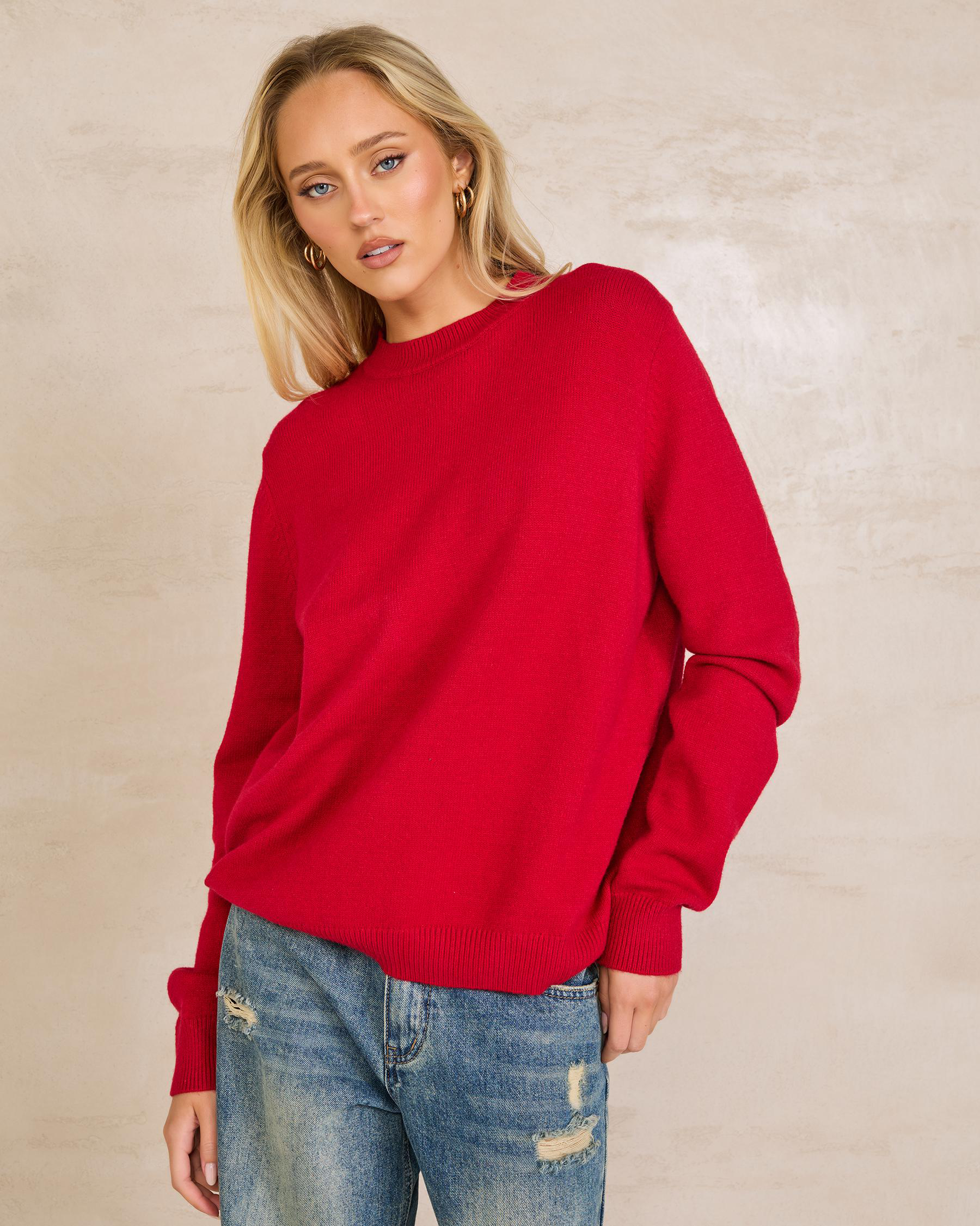 Calypso Crew Neck Knit Jumper