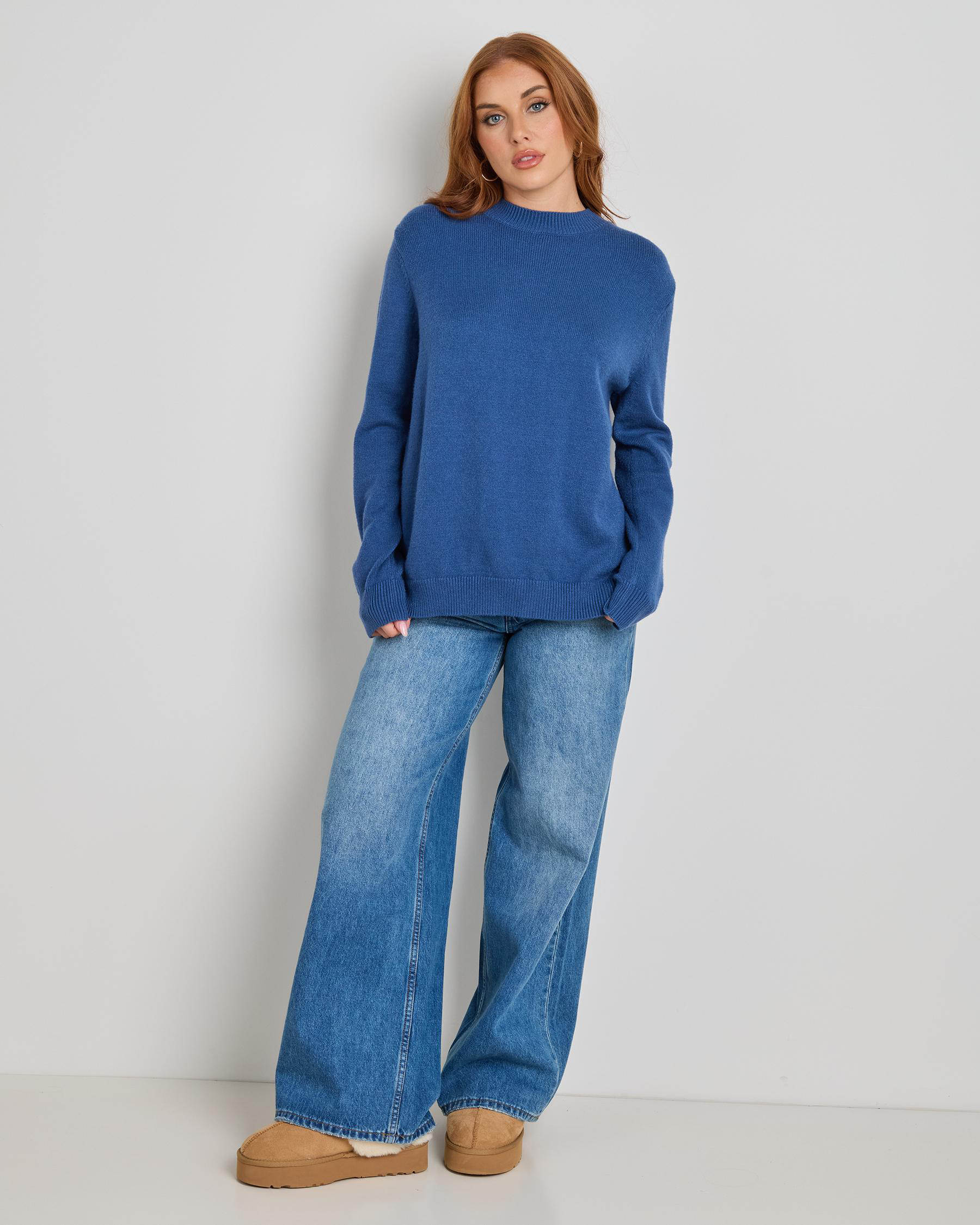 Calypso Crew Neck Knit Jumper