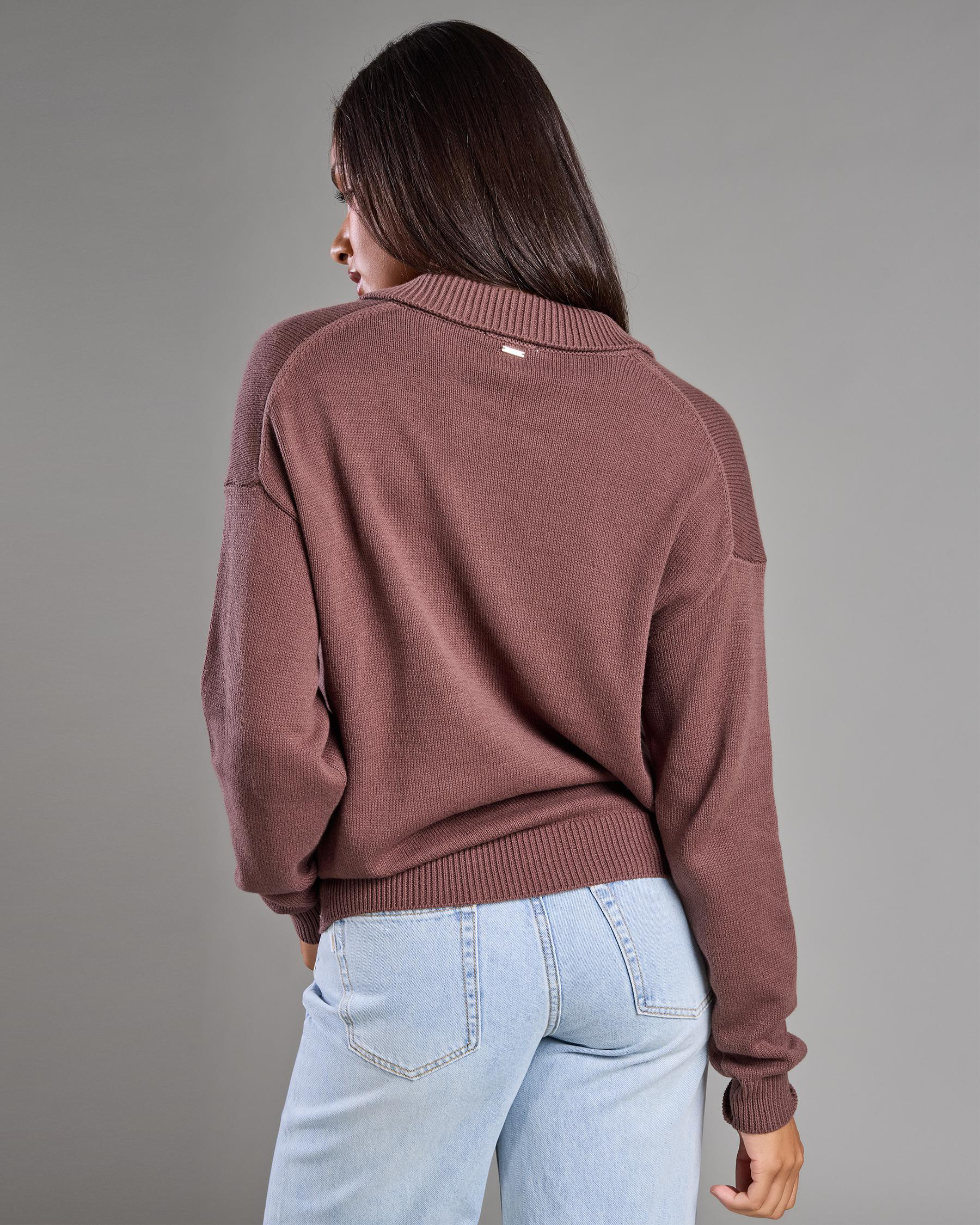 Anthea Polo Collar Knit Jumper