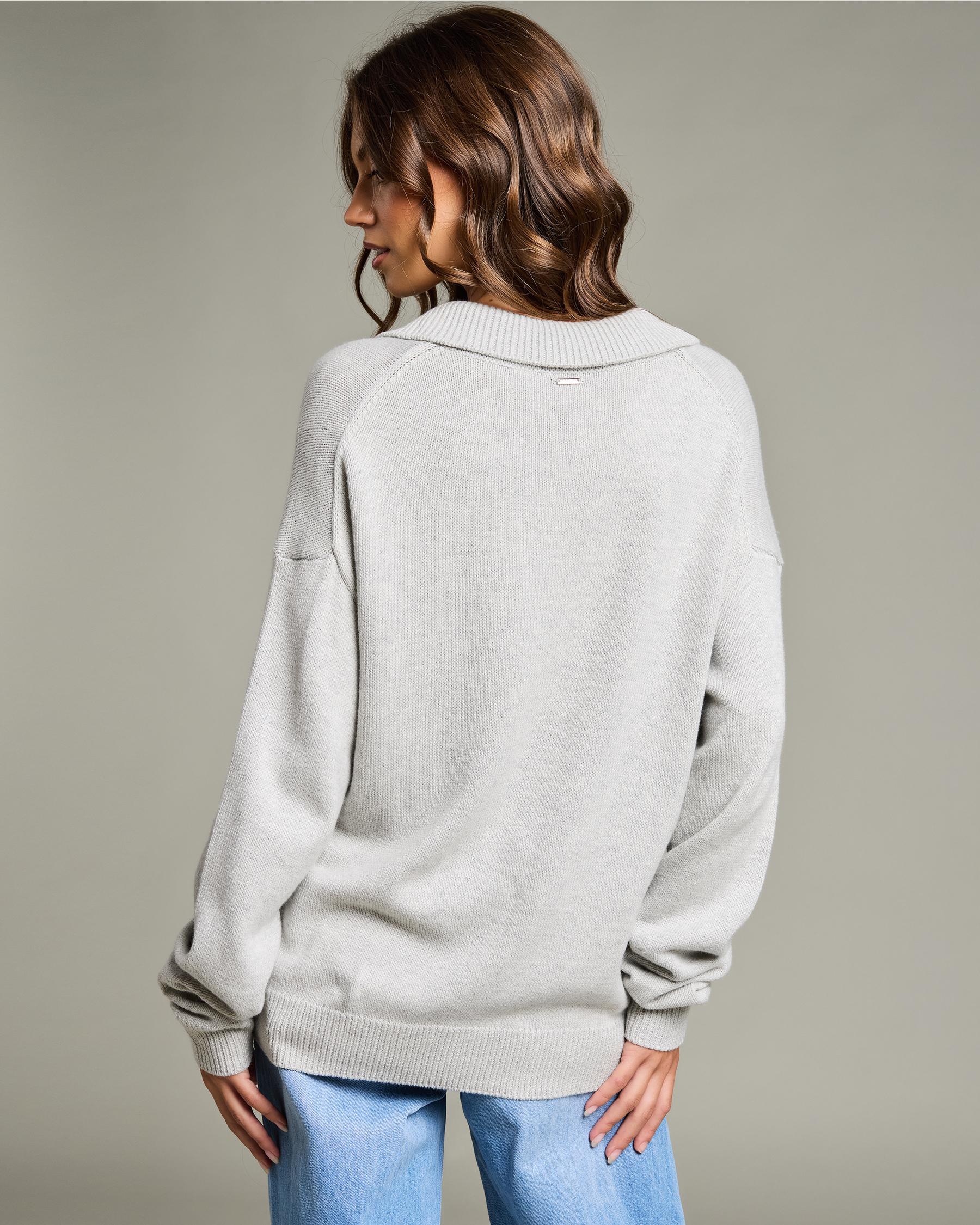 Anthea Polo Collar Knit Jumper