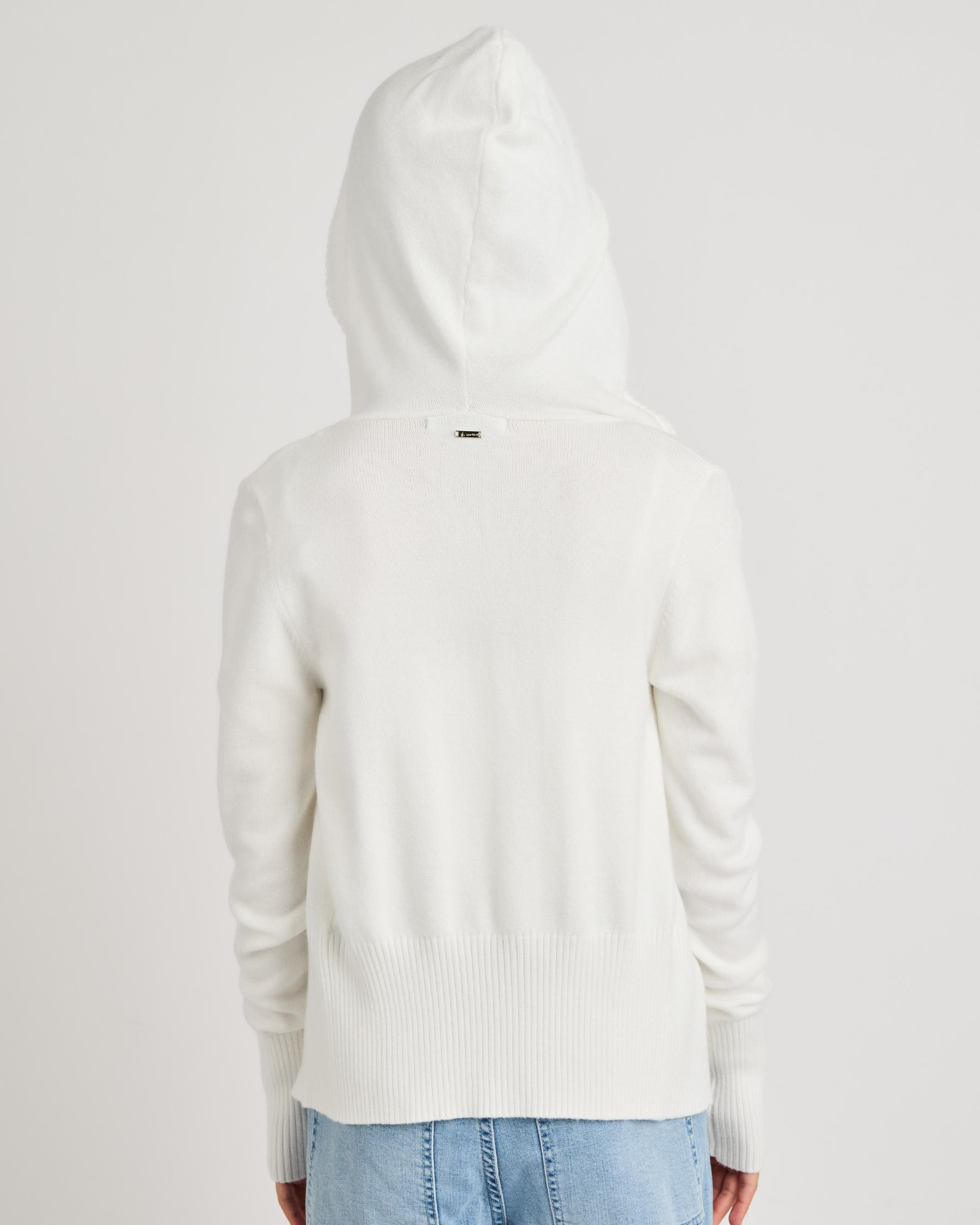 Cora Hooded Zip Knit Jumper