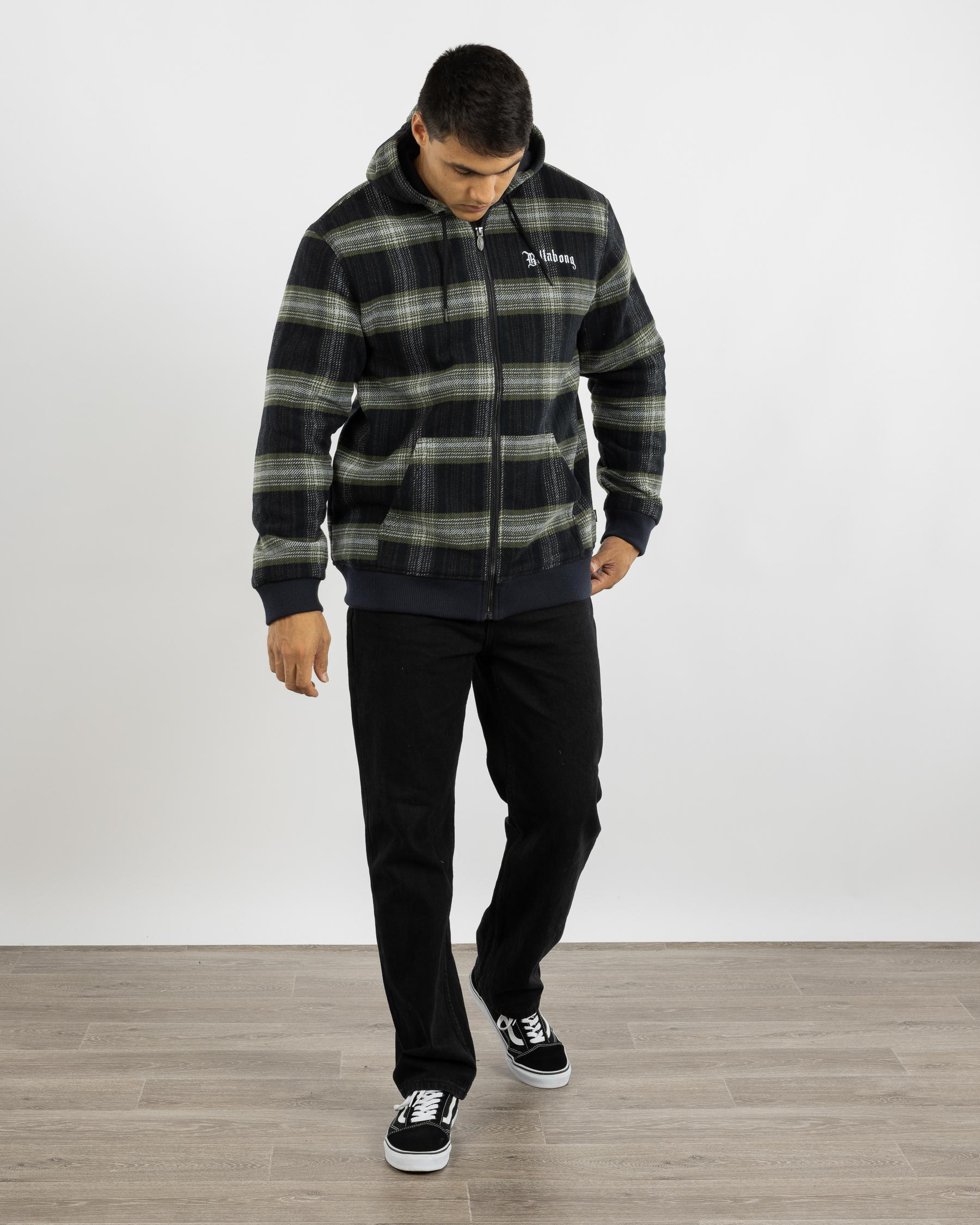 Warped Zip Thru Hooded Jacket