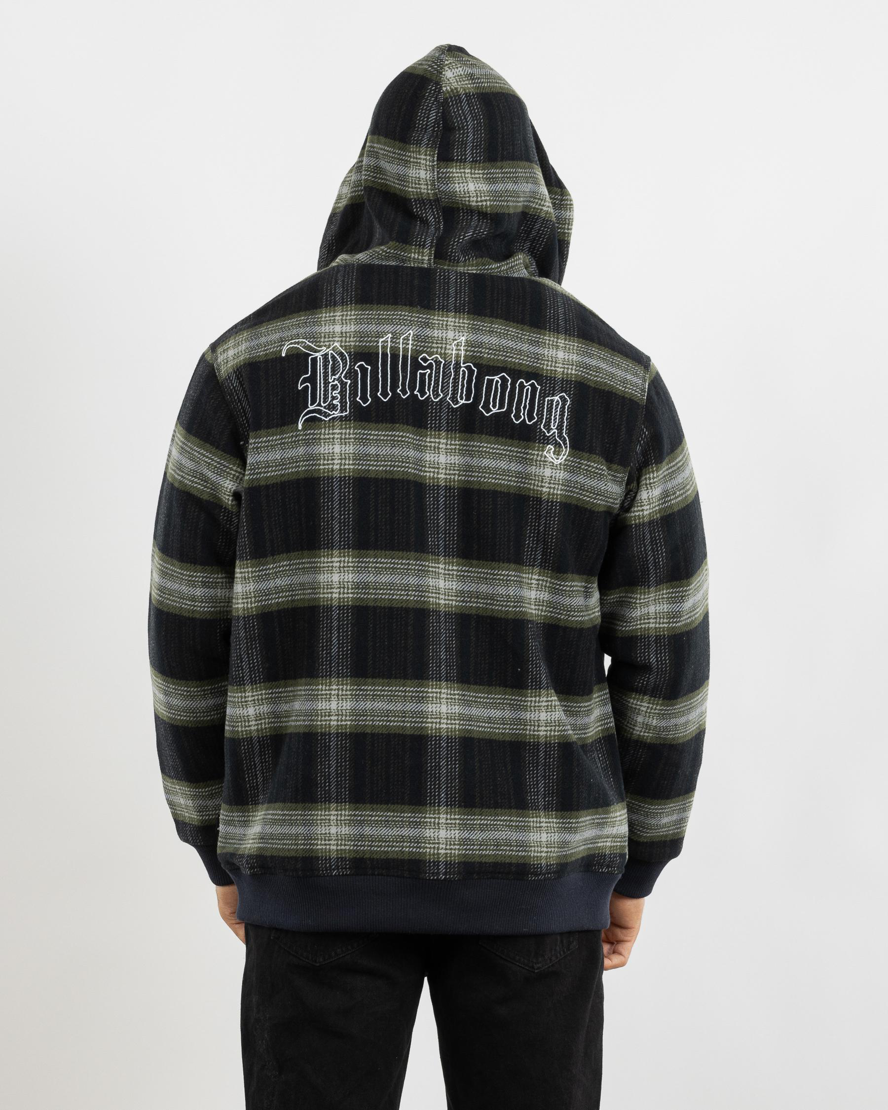 Warped Zip Thru Hooded Jacket