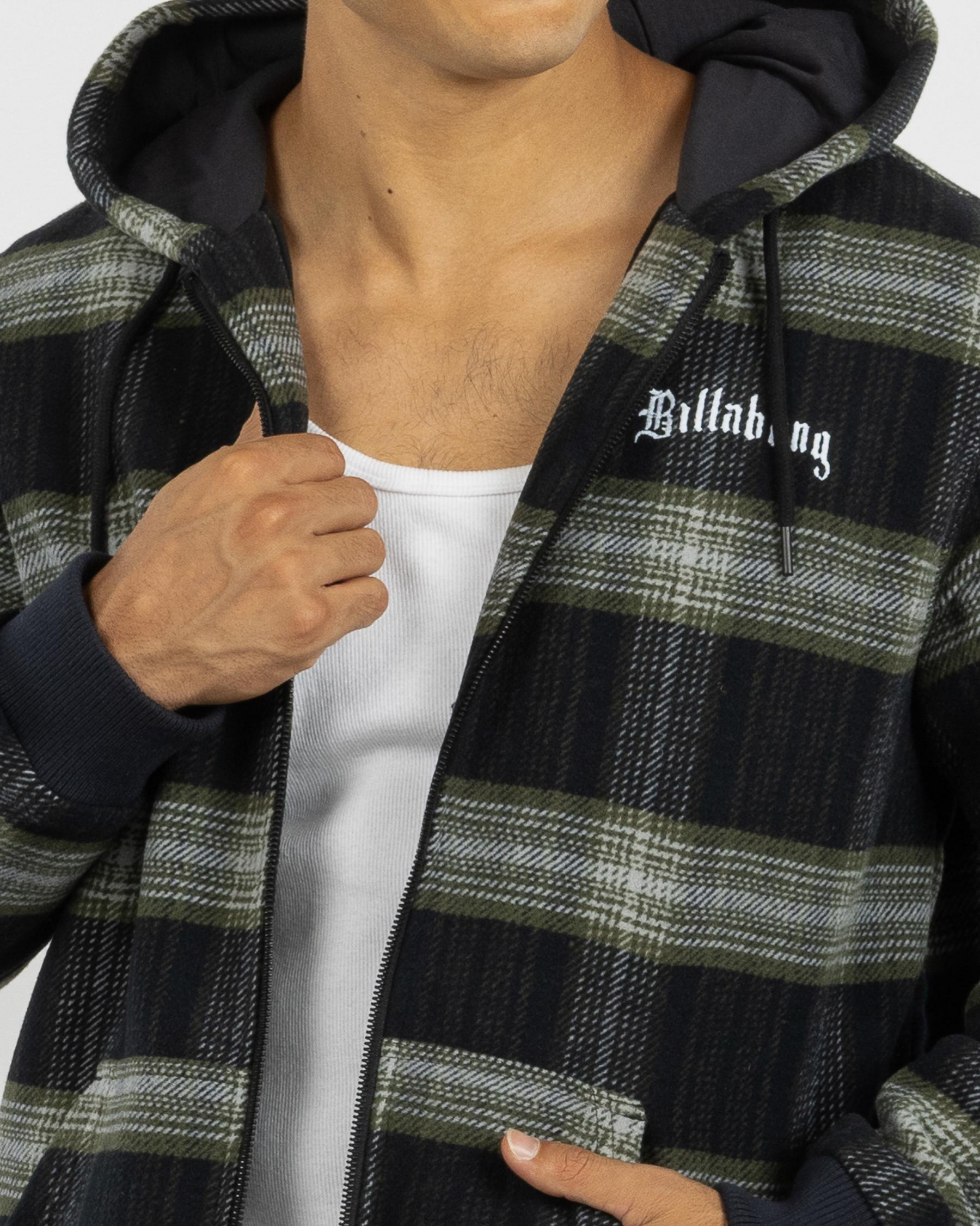 Warped Zip Thru Hooded Jacket