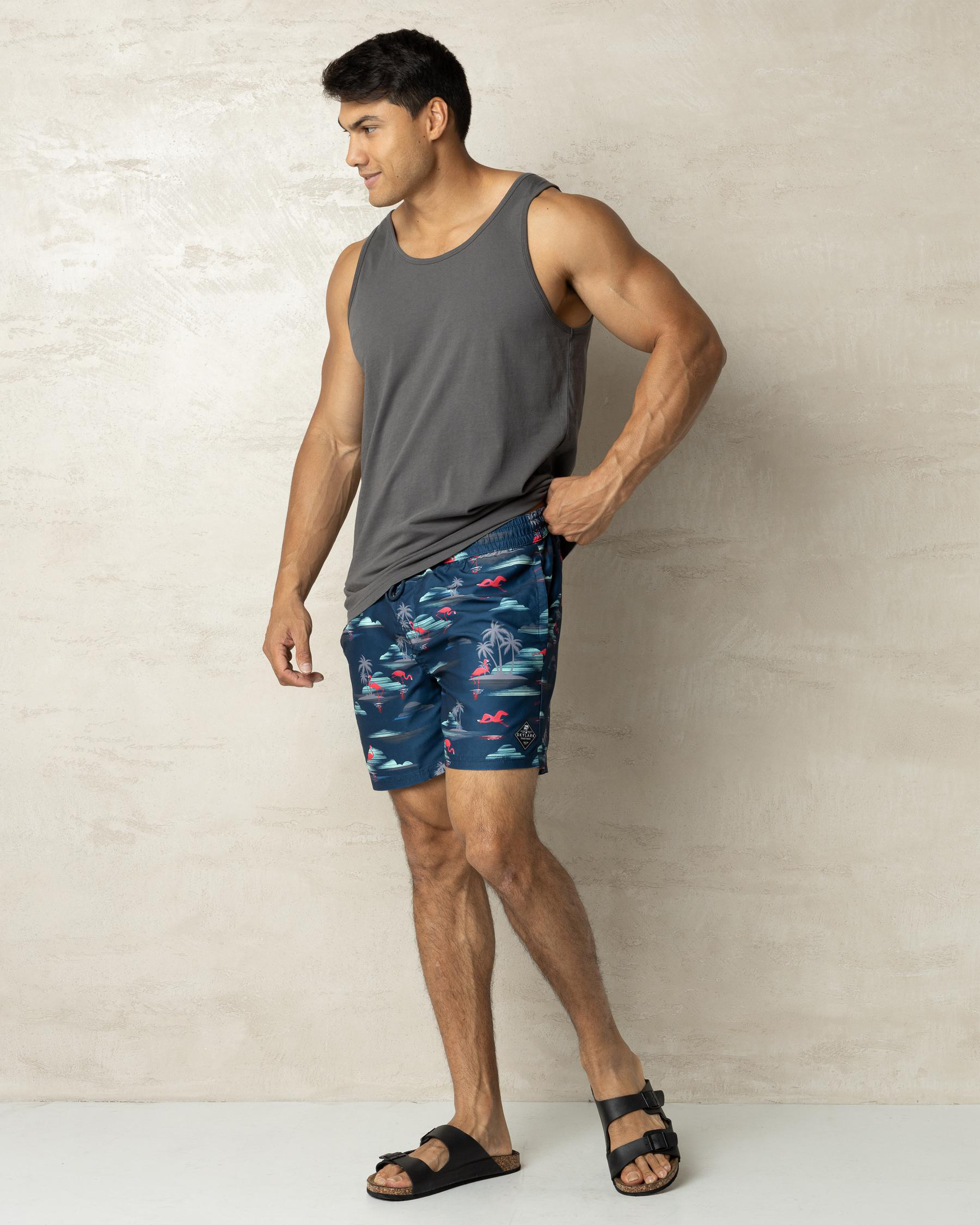 Retreat Elastic Waist Shorts