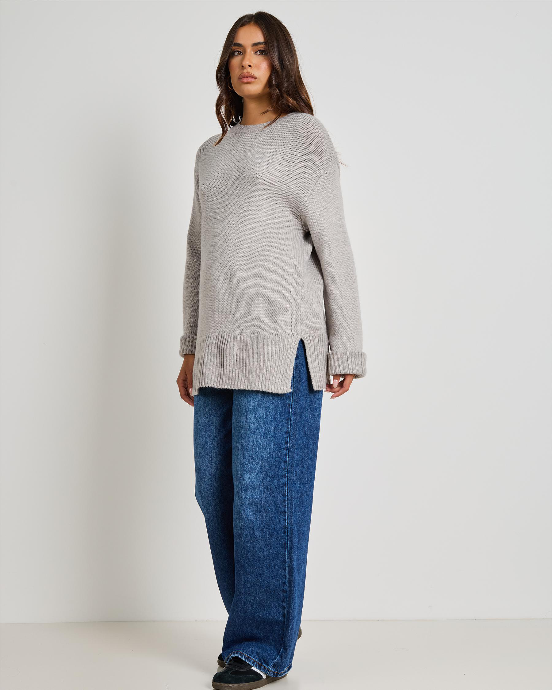 Athena Crew Neck Knit Jumper