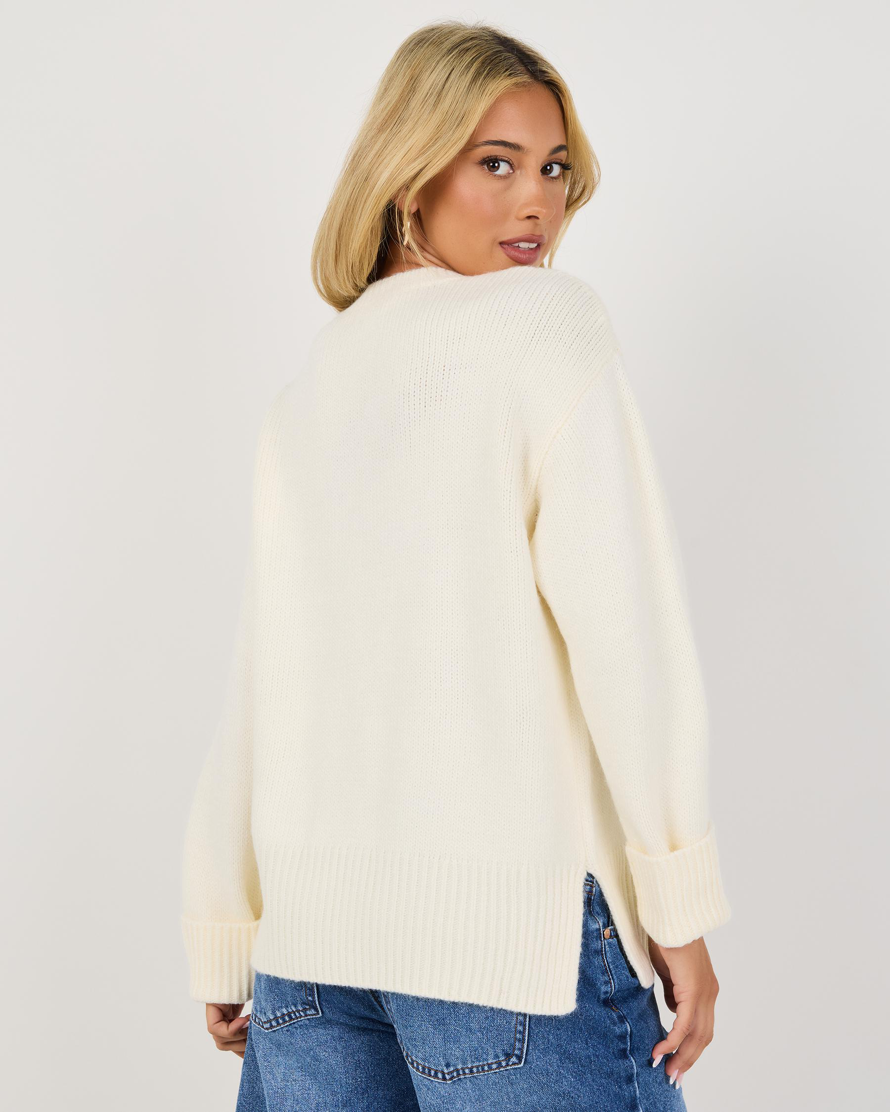 Athena Crew Neck Knit Jumper