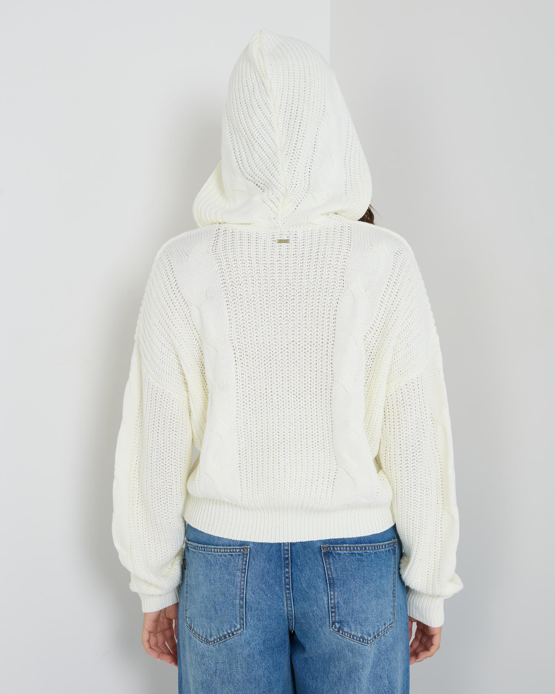 Hermes Hooded Knit Jumper
