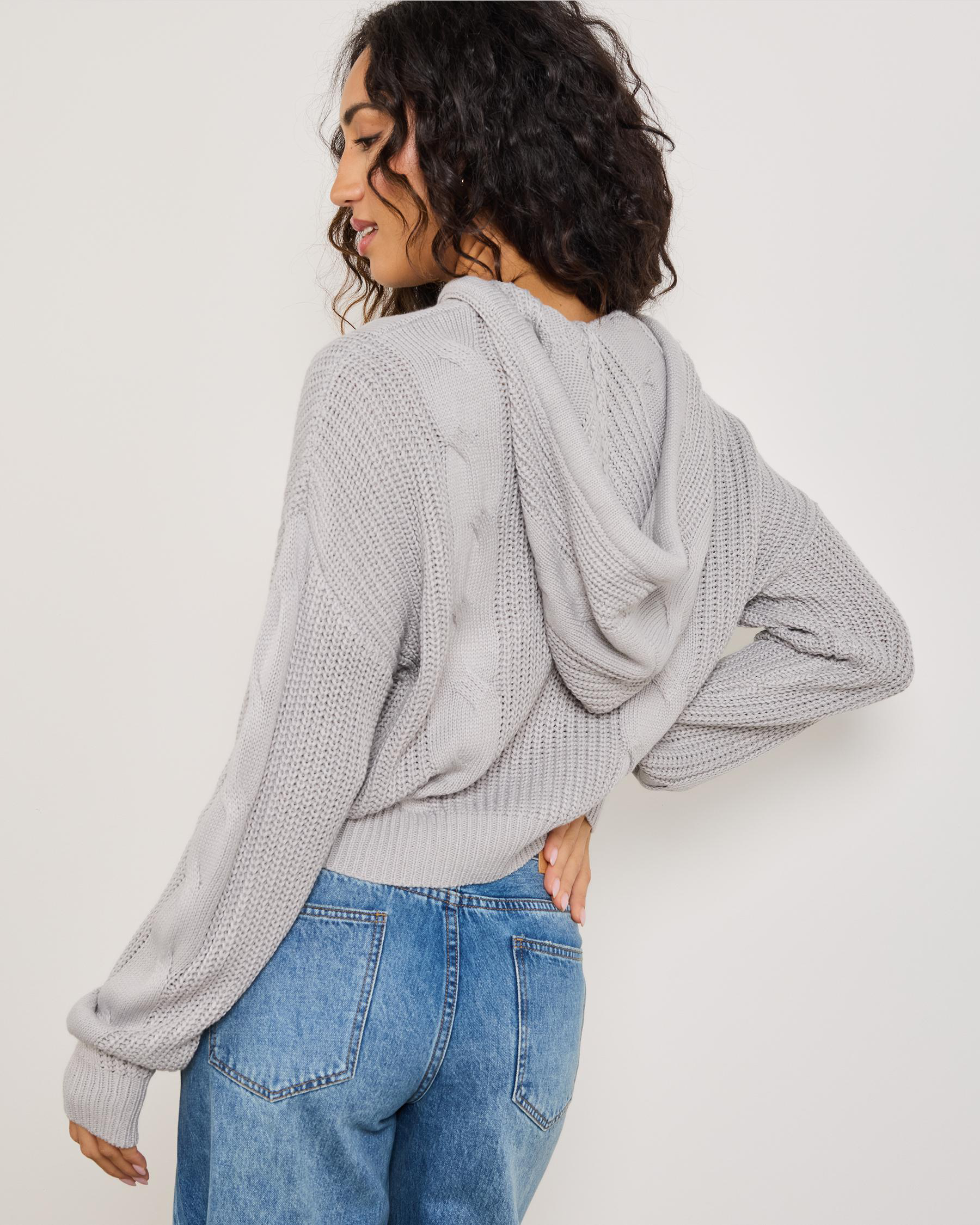 Hermes Hooded Knit Jumper