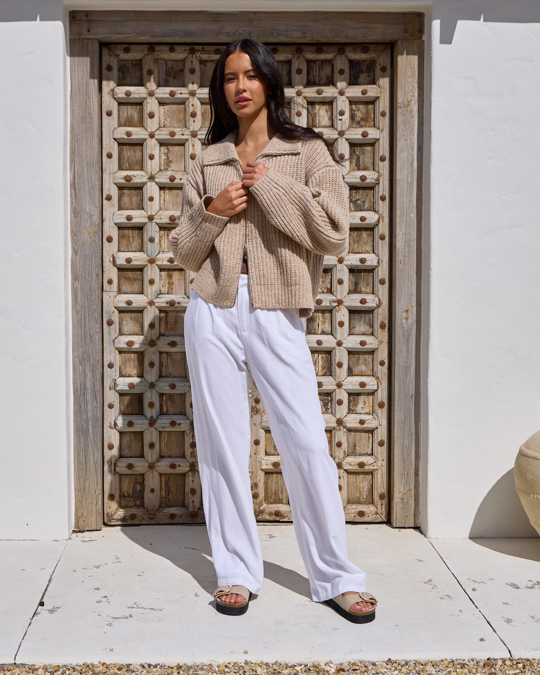 Zeus Double Zip Knit Jumper