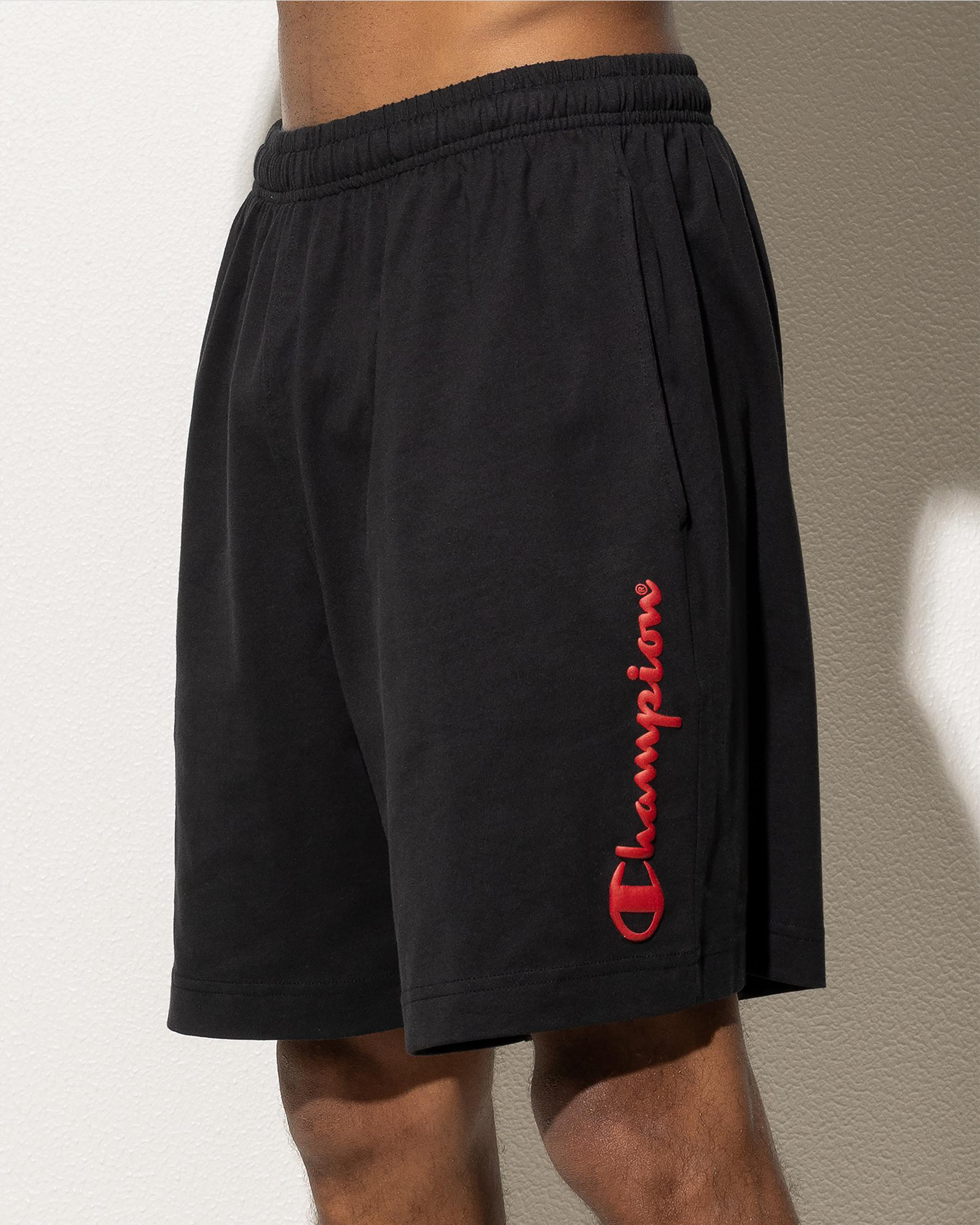 Champion Puff Script Jersey Shorts