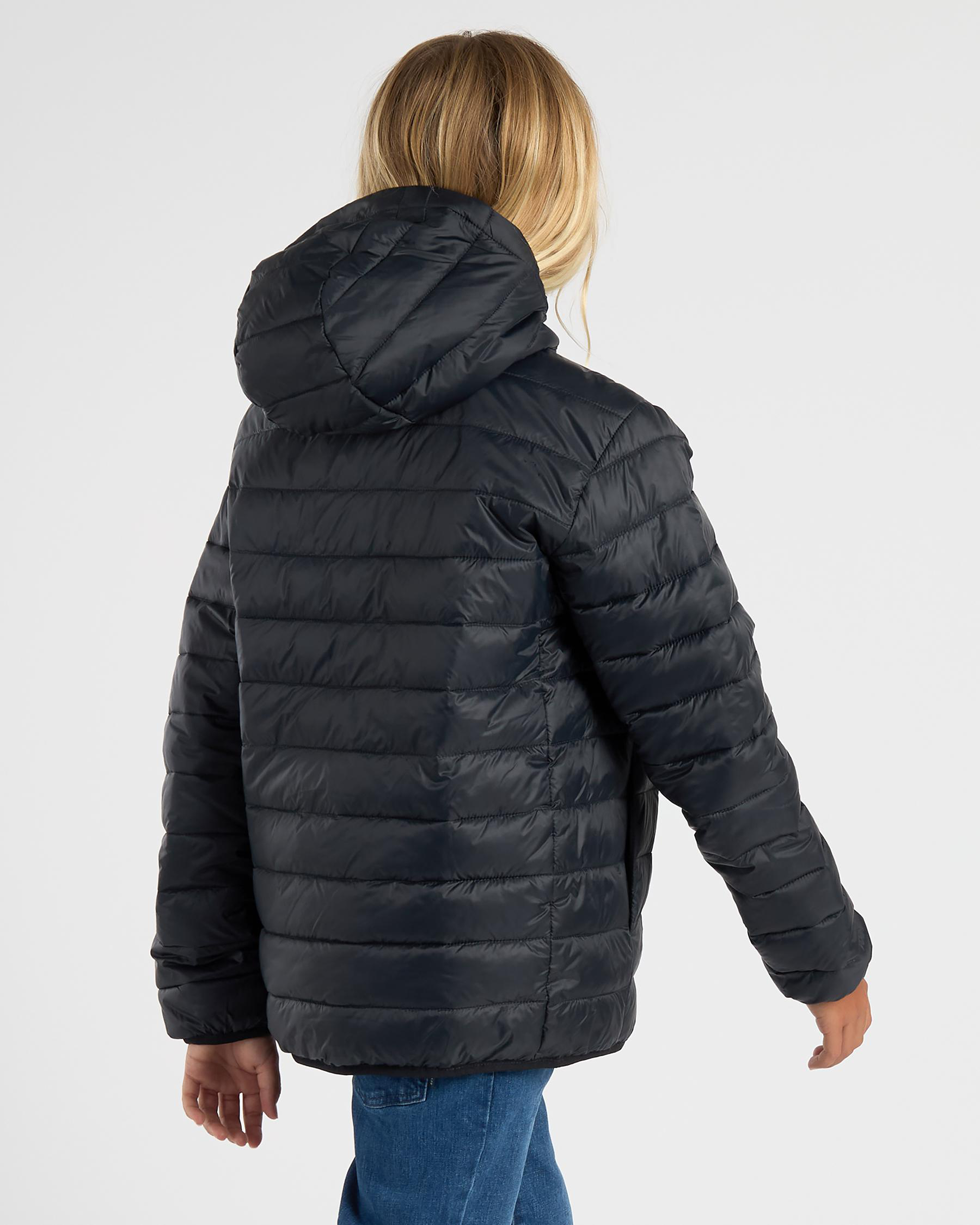 Scaly Youth Hooded Puffer Jacket