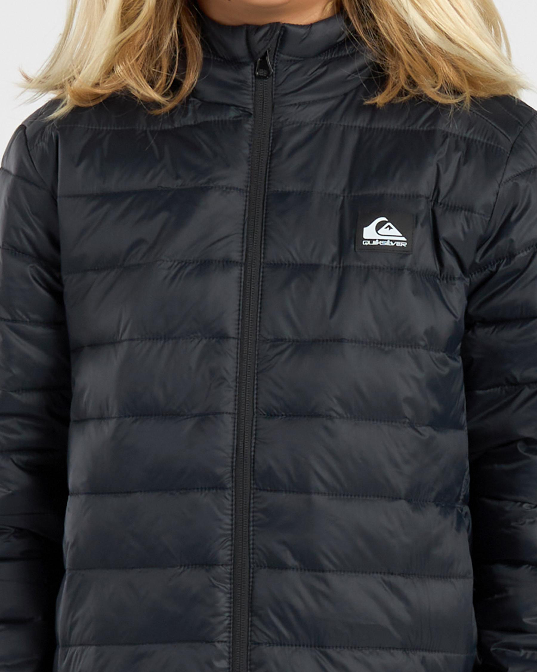 Scaly Youth Hooded Puffer Jacket