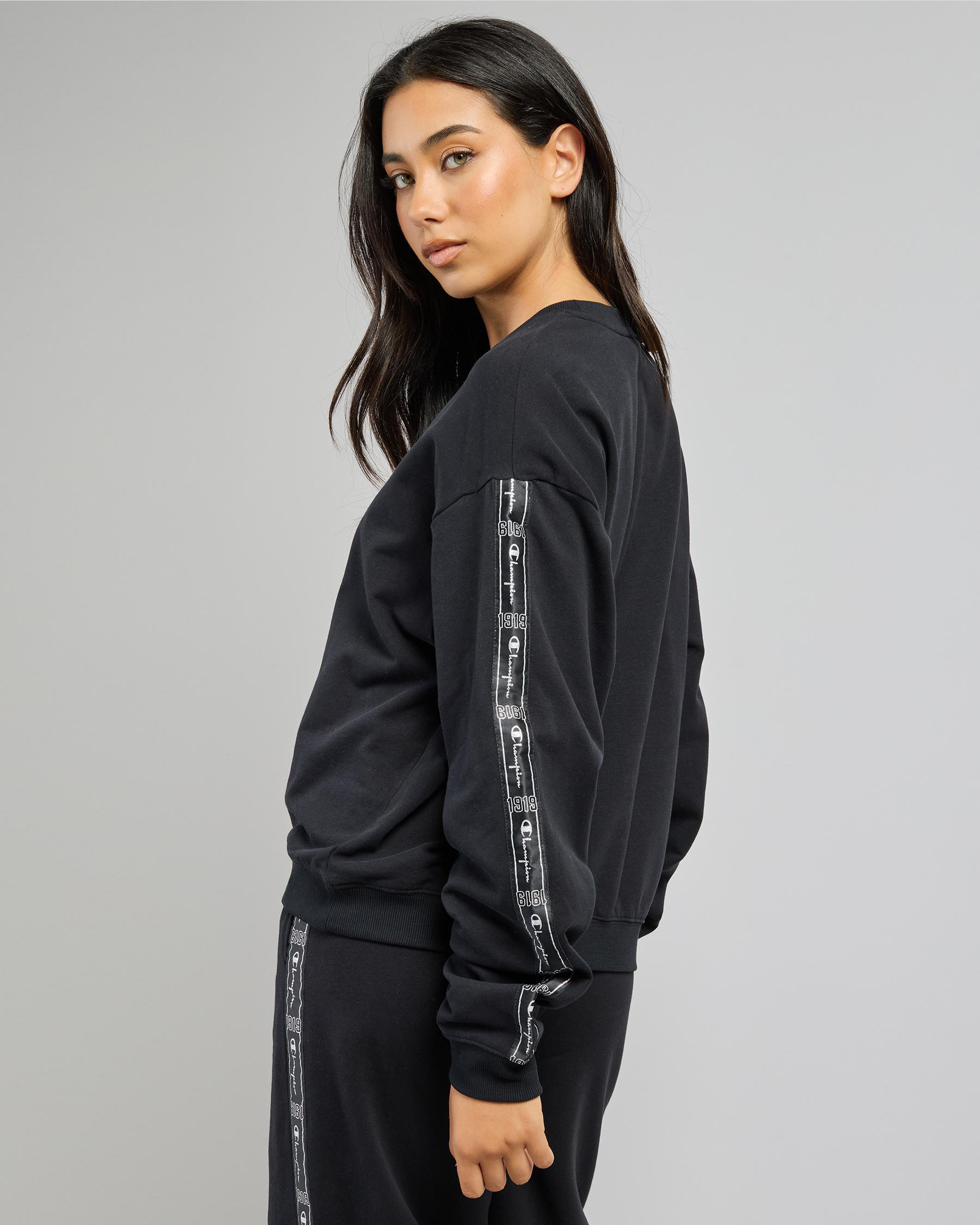 Lux Taping Relaxed Fit Sweatshirt