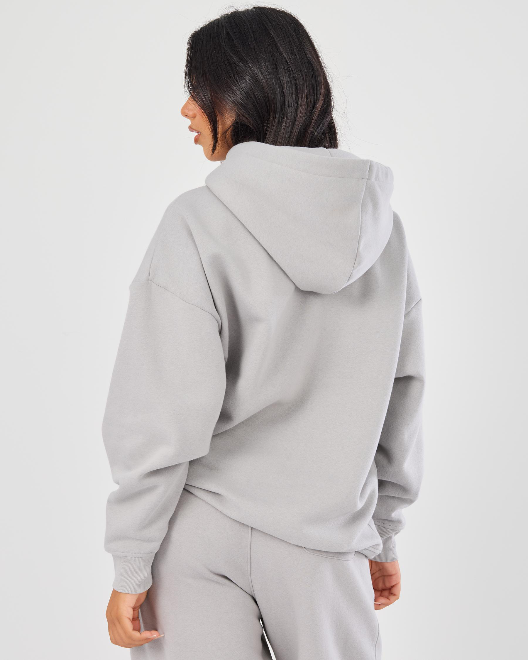 Script Oversized Hoodie