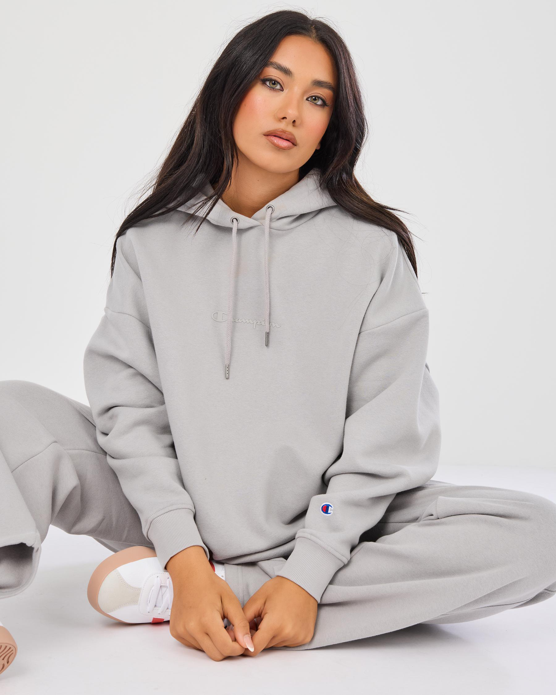 Script Oversized Hoodie