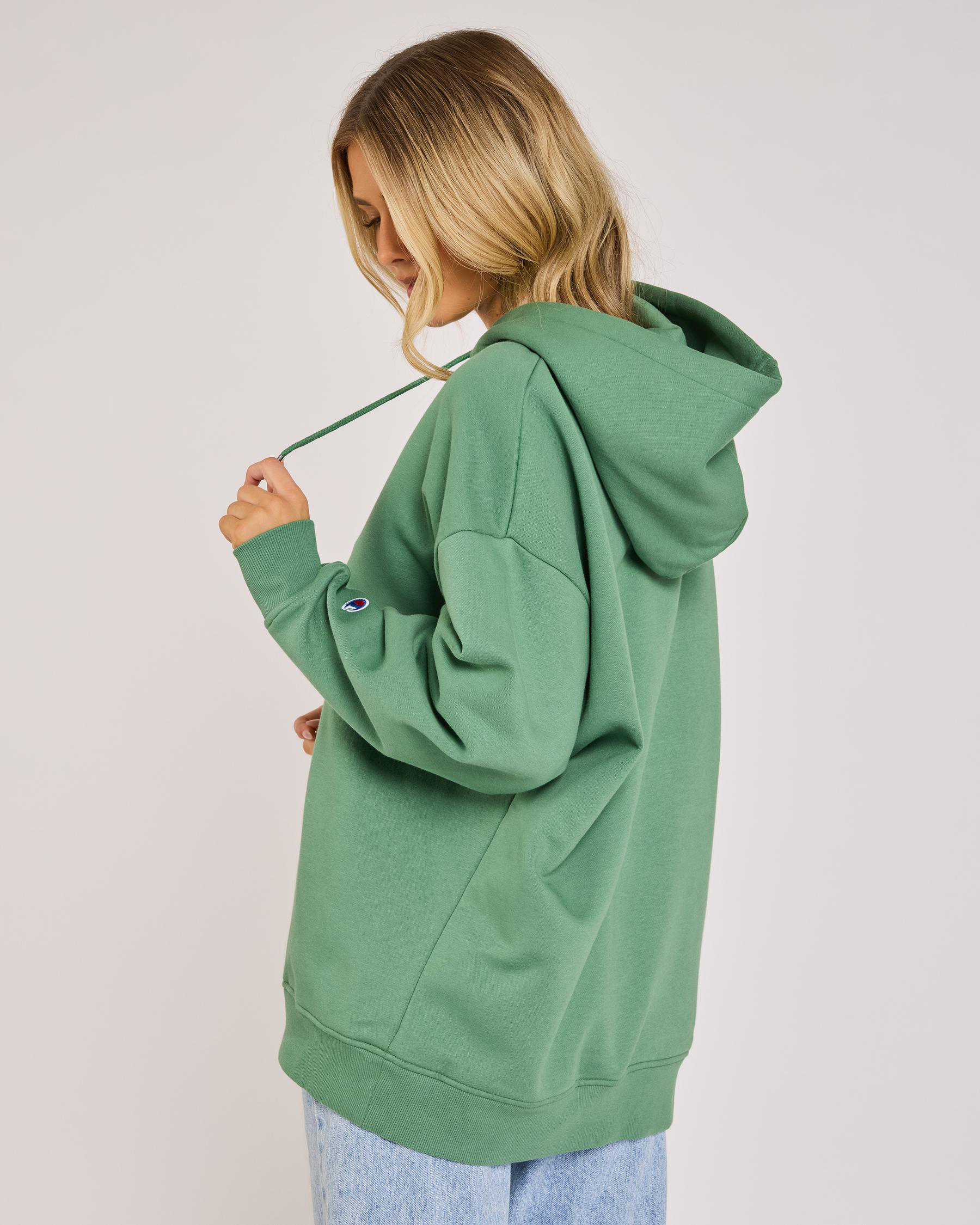 Script Oversized Hoodie