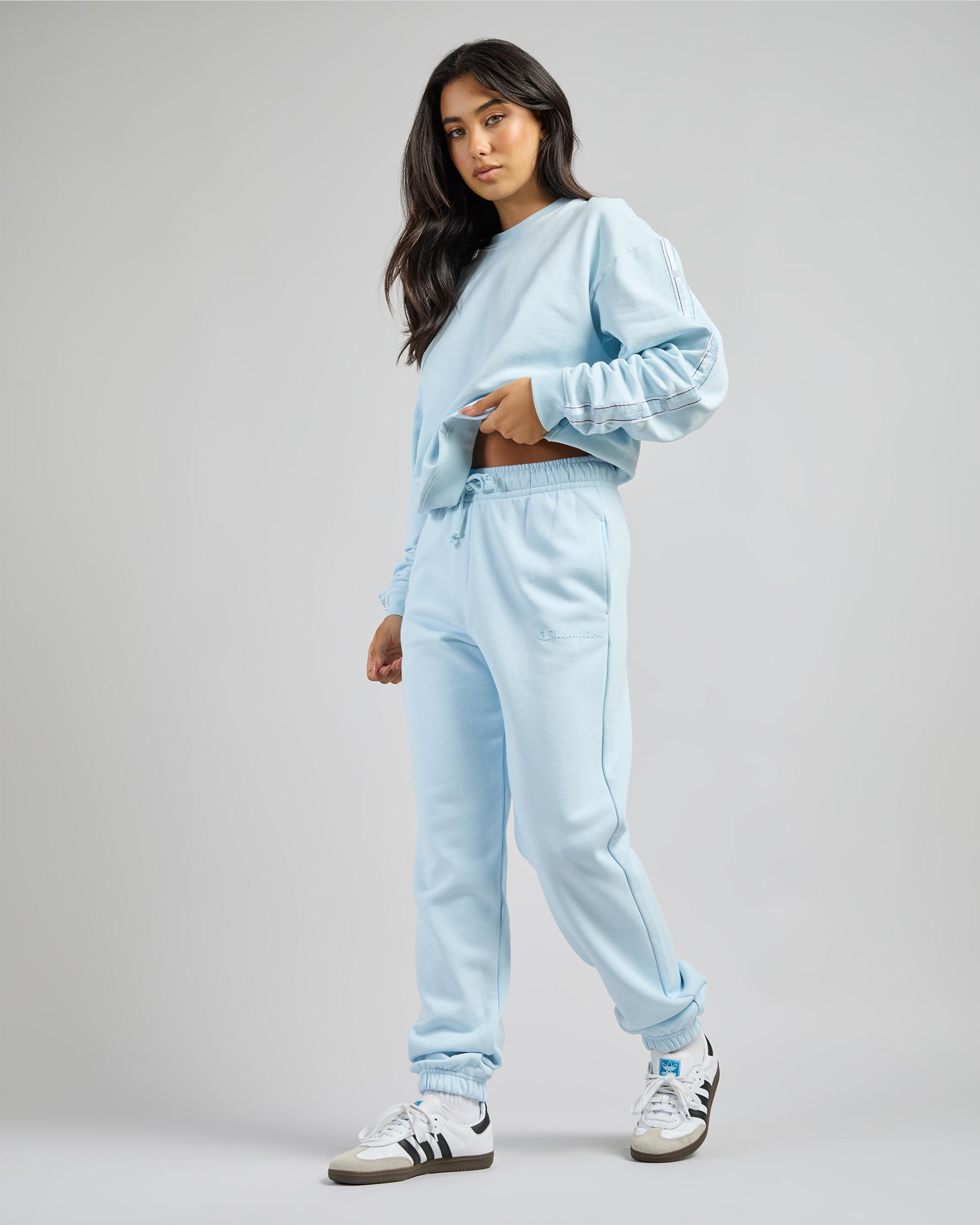 Script Hi-Waist Jogger Track Pants