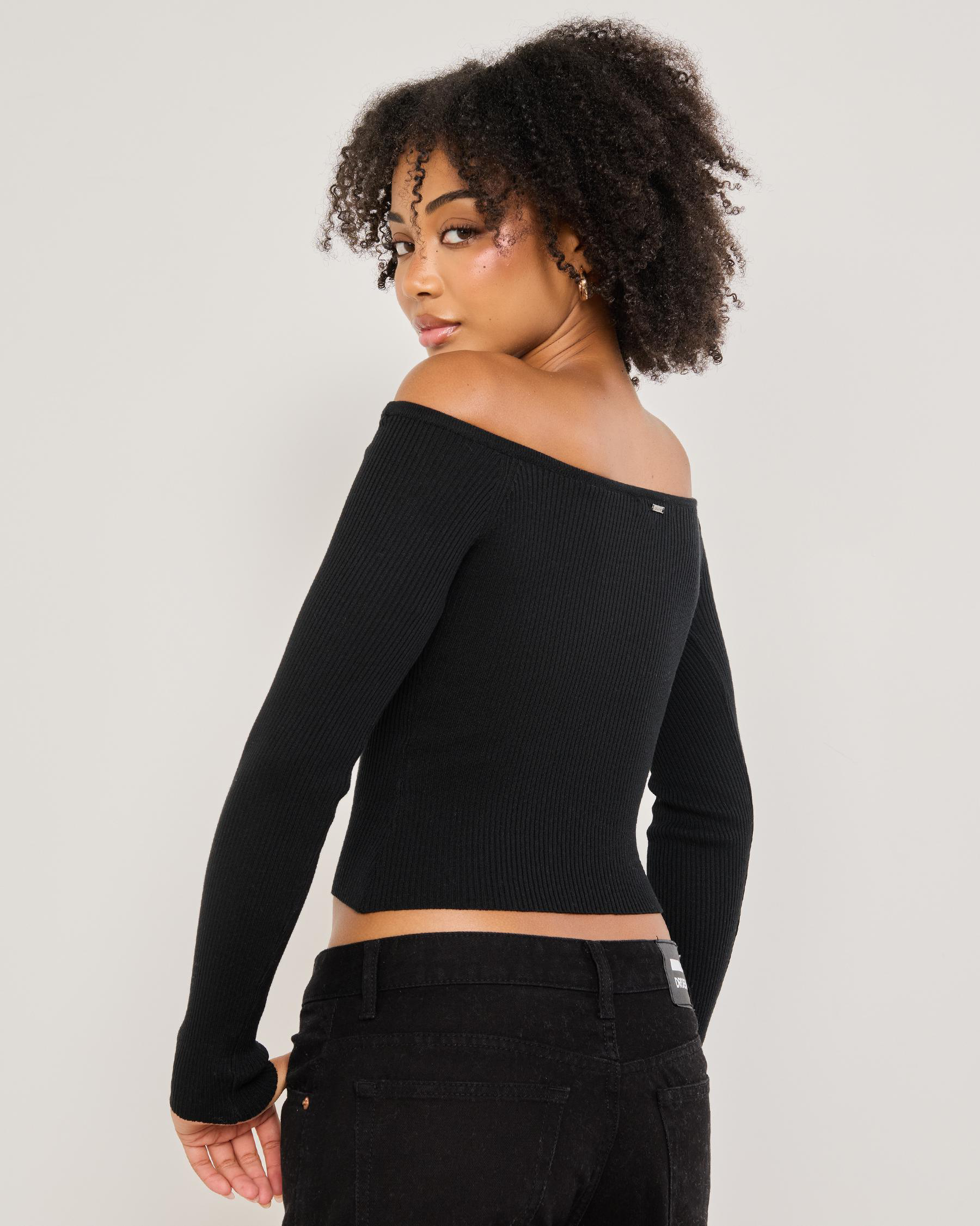 Kylie Off Shoulder Knit Top