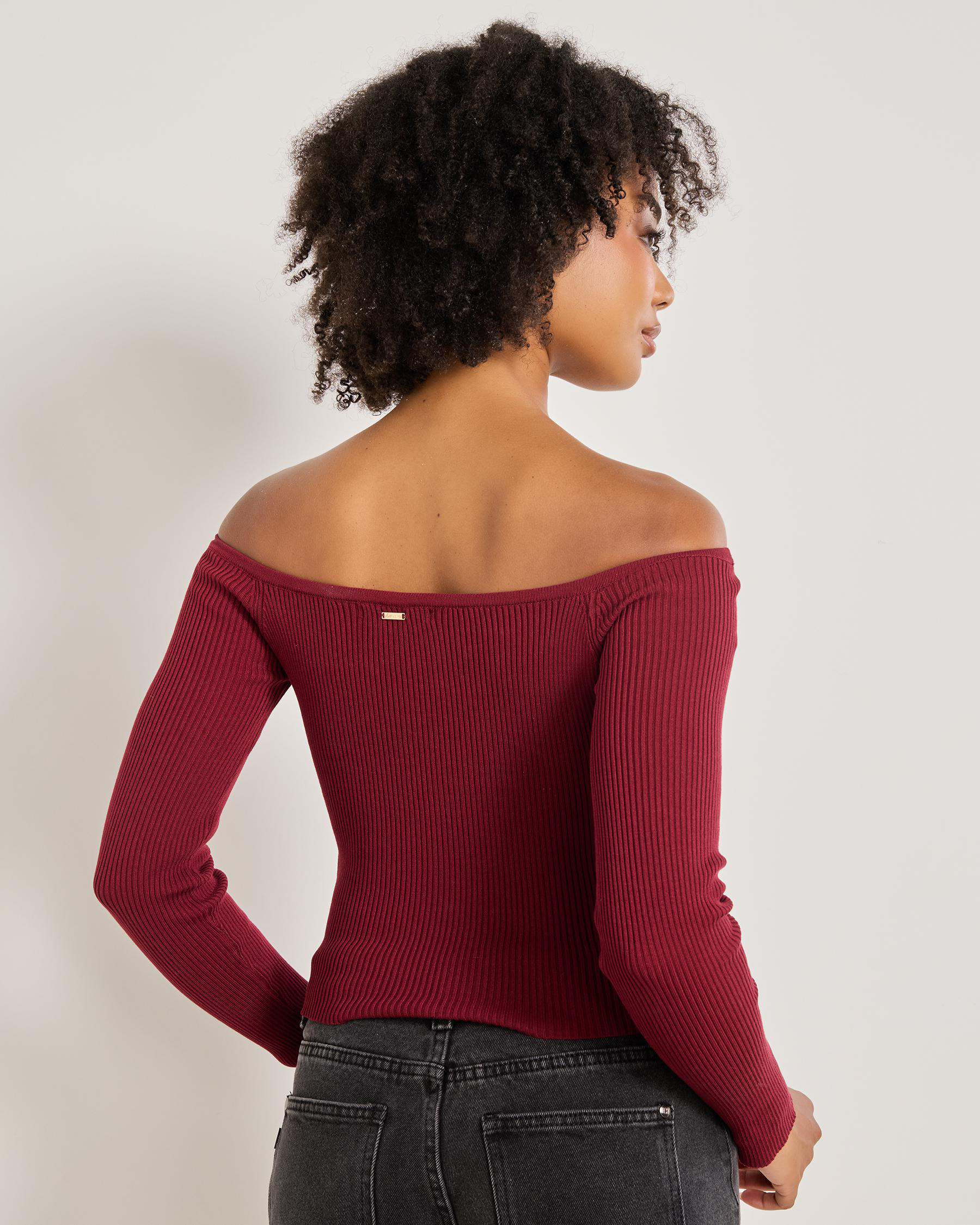 Kylie Off Shoulder Knit Top