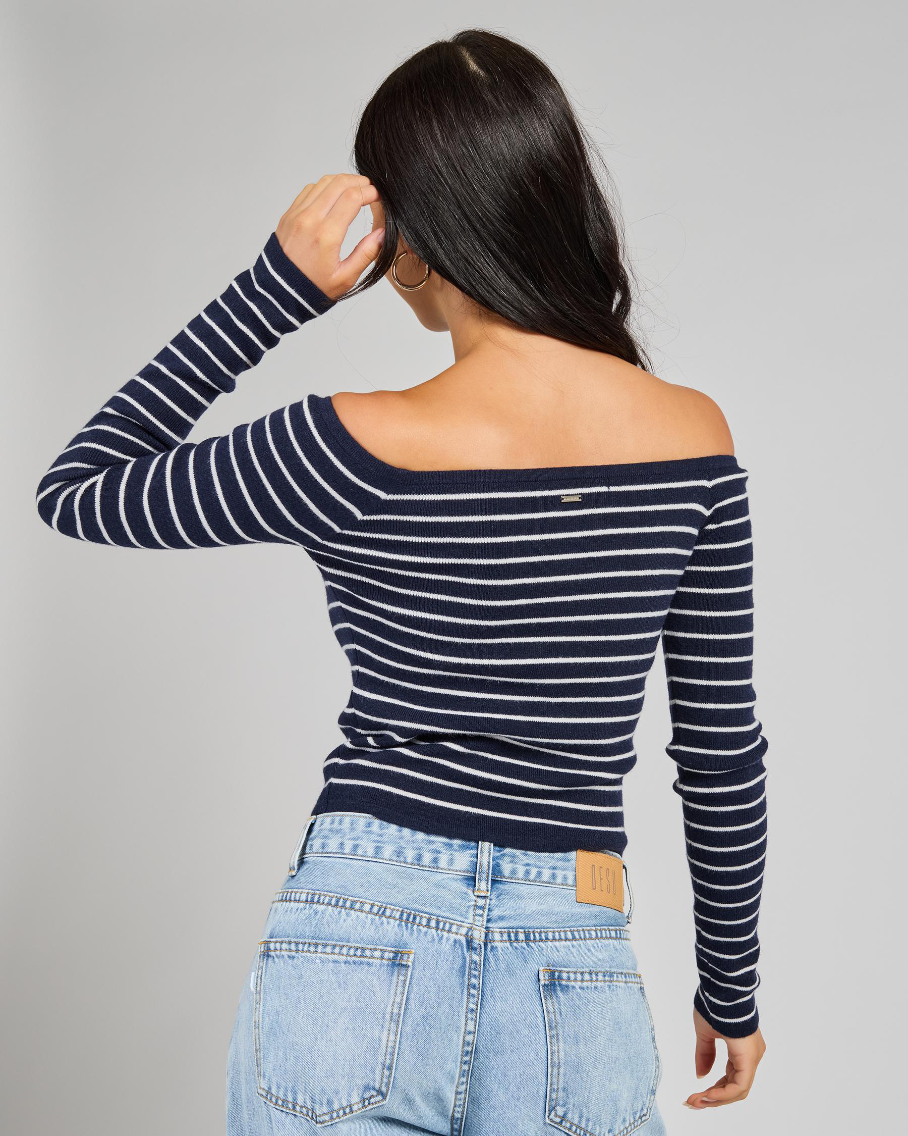 Kimberly Off Shoulder Knit Top