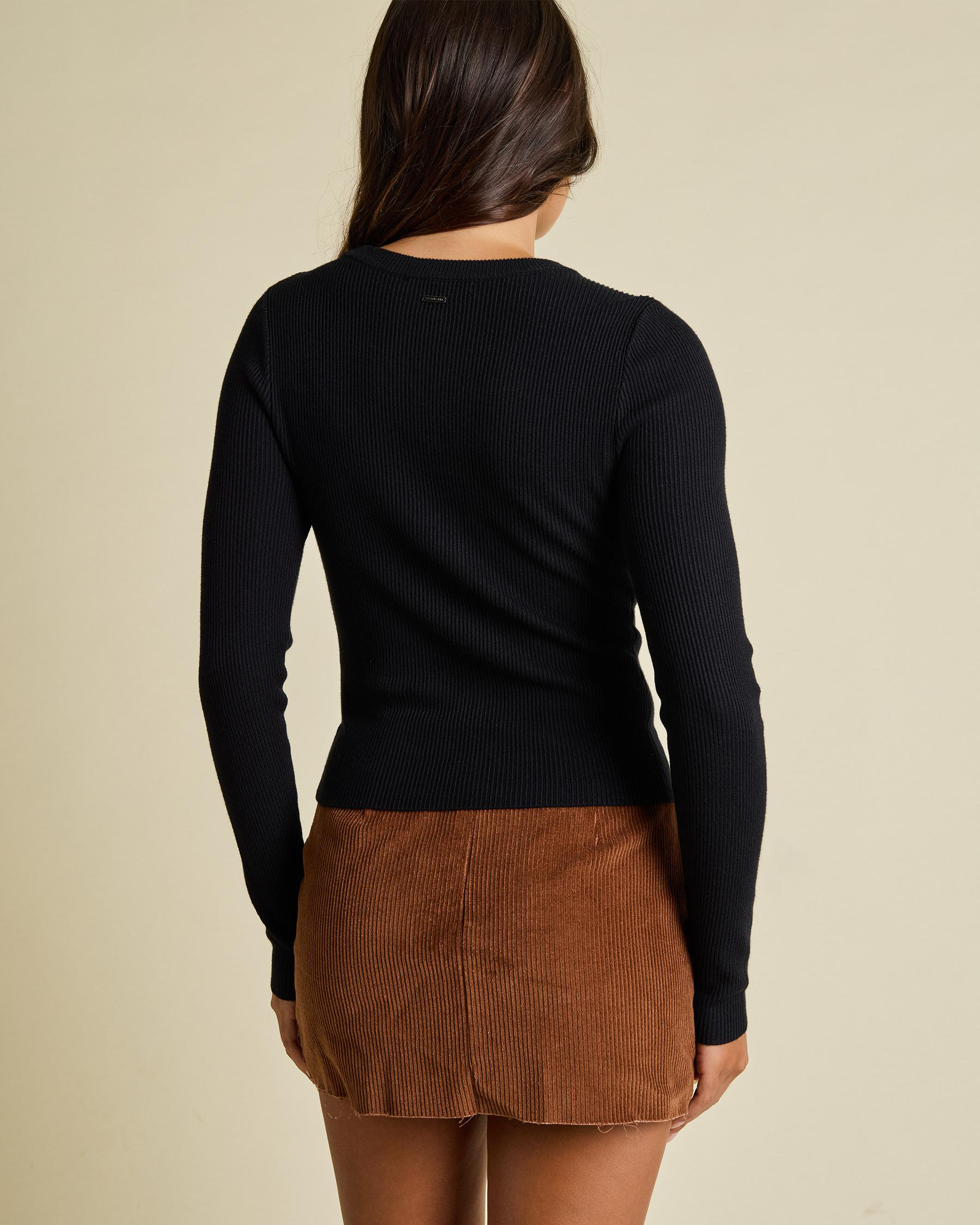 Kourtney Long Sleeve Knit Top