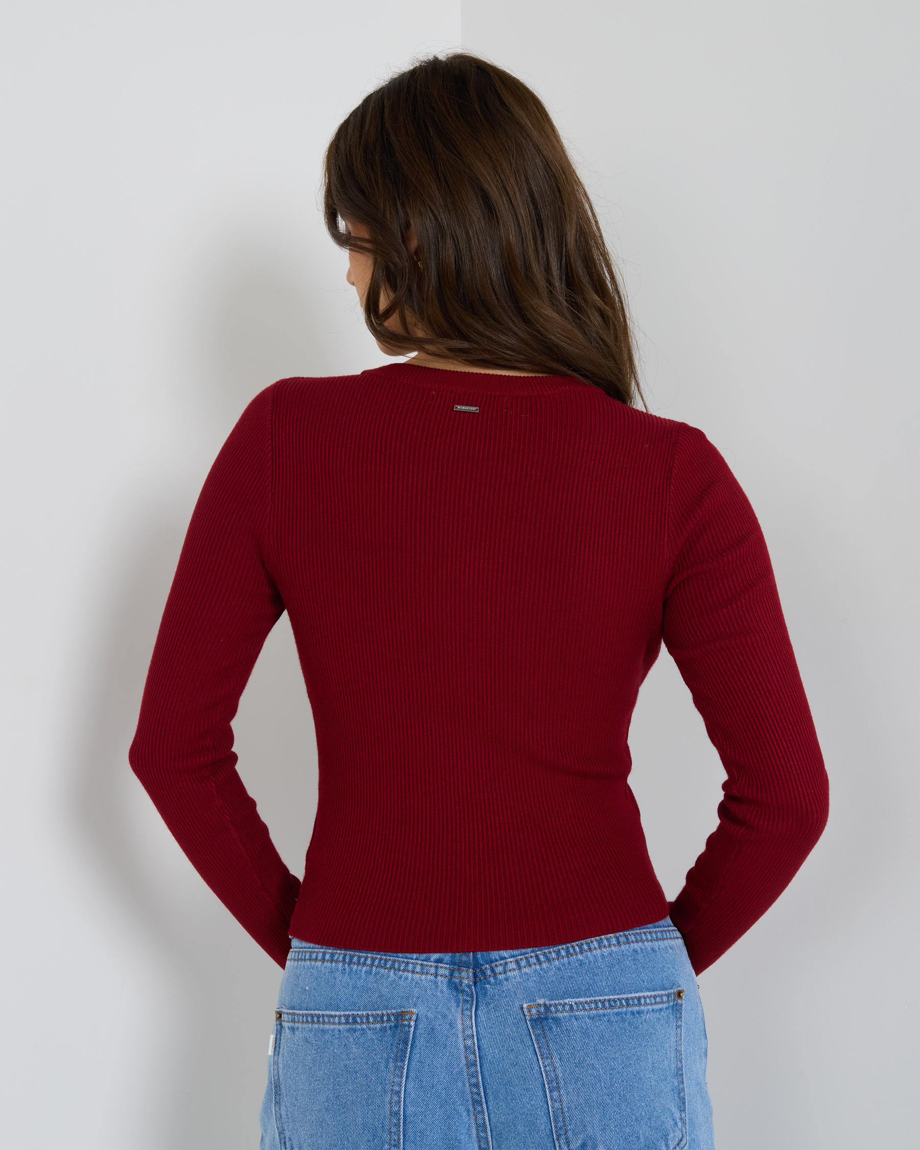 Kourtney Long Sleeve Knit Top