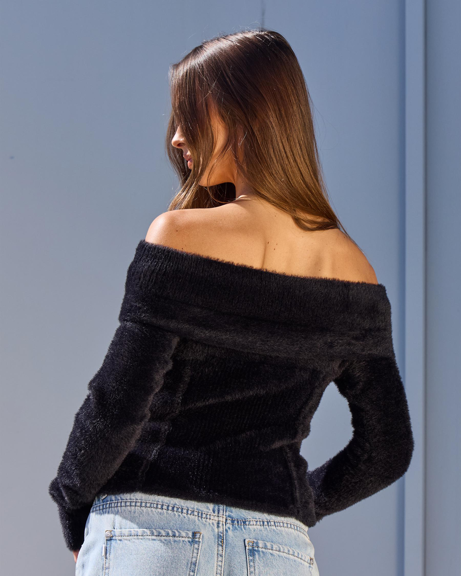 Kris Off Shoulder Knit Top