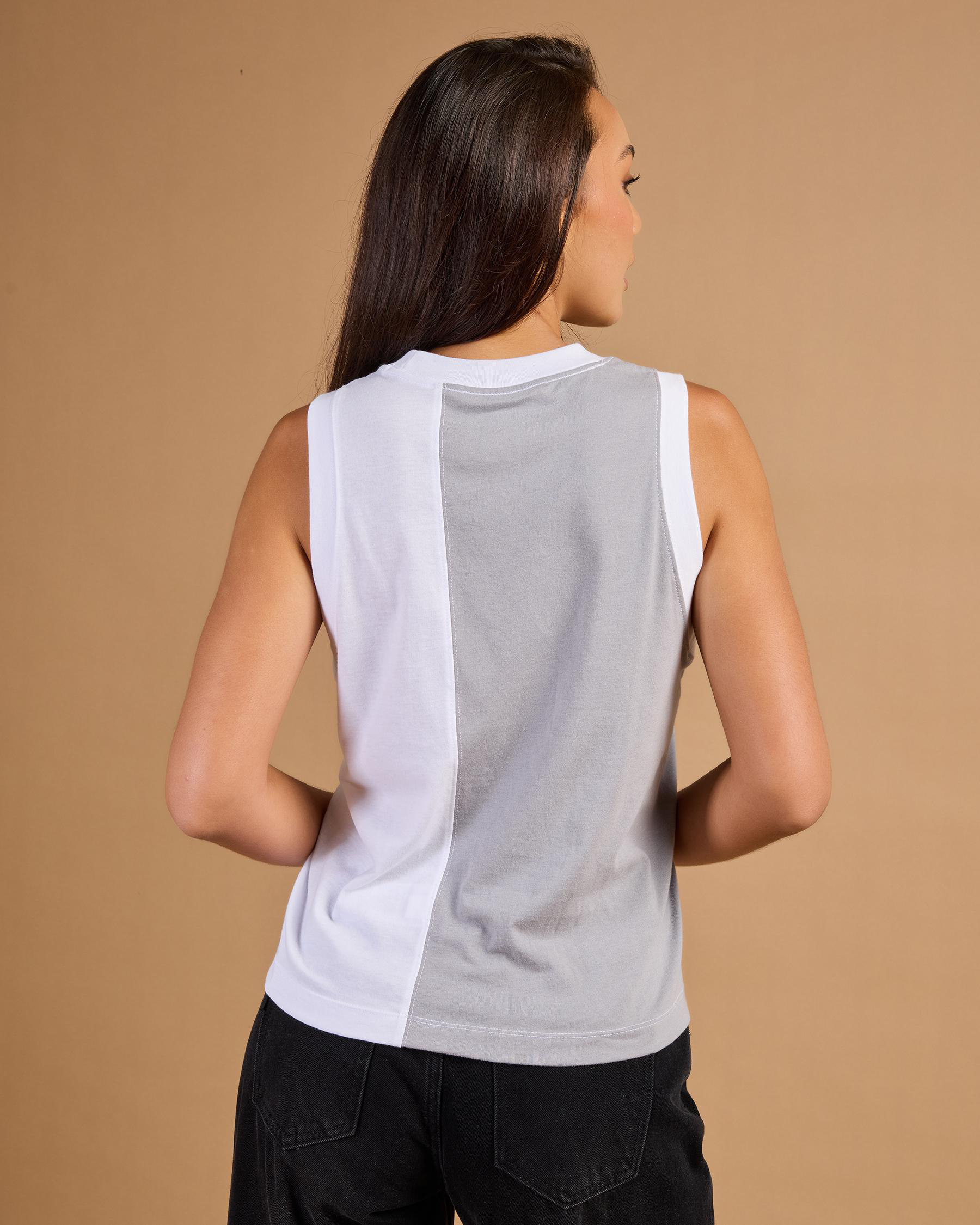 Moto-X Blocked Tank Top